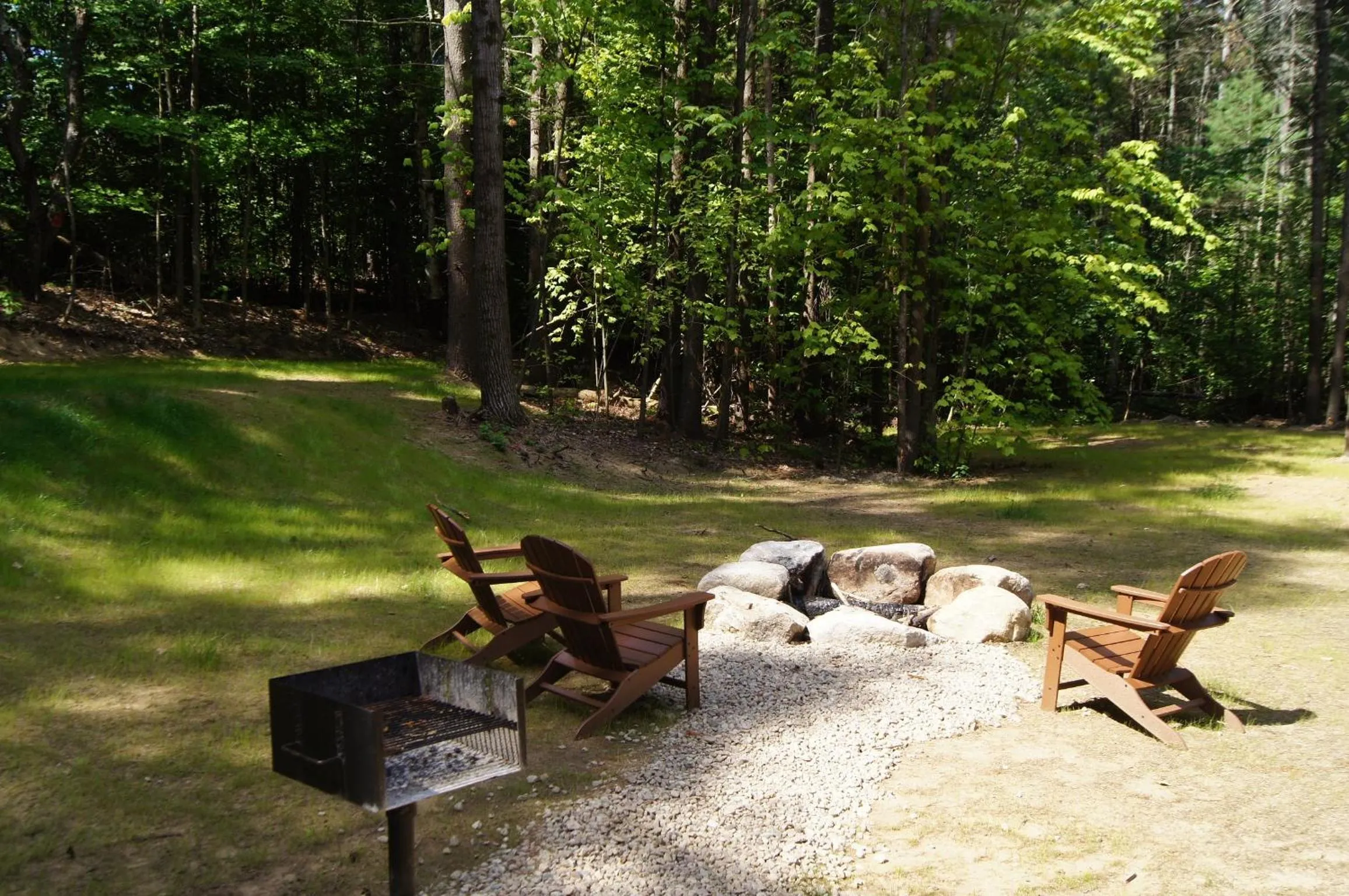 BBQ facilities in Cascade Mountain Chalet