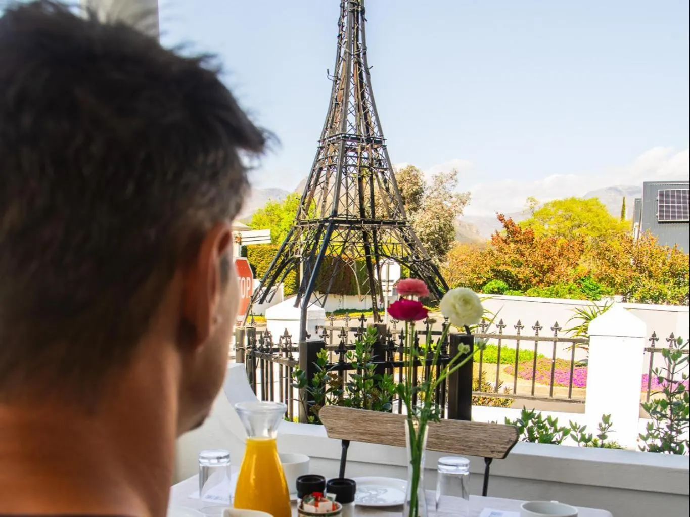Patio in Le Petit Paris