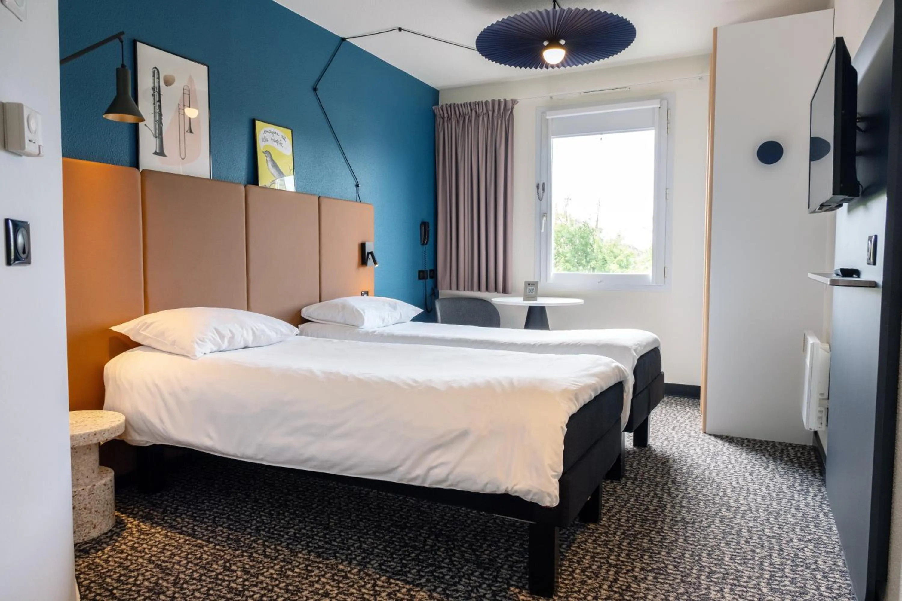 Bed in Ibis Avranches Baie du Mont-Saint-Michel