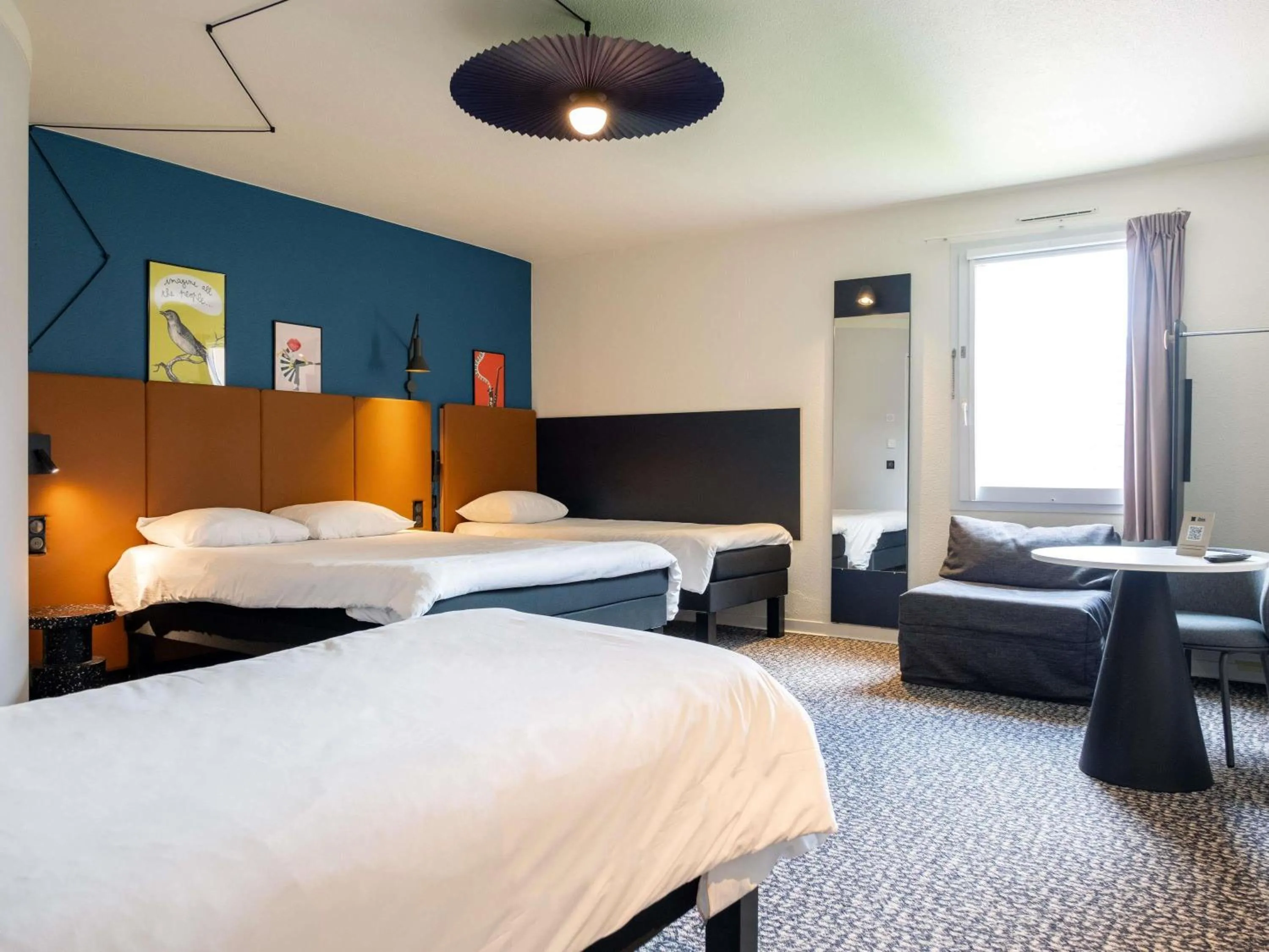 Bedroom, Bed in Ibis Avranches Baie du Mont-Saint-Michel