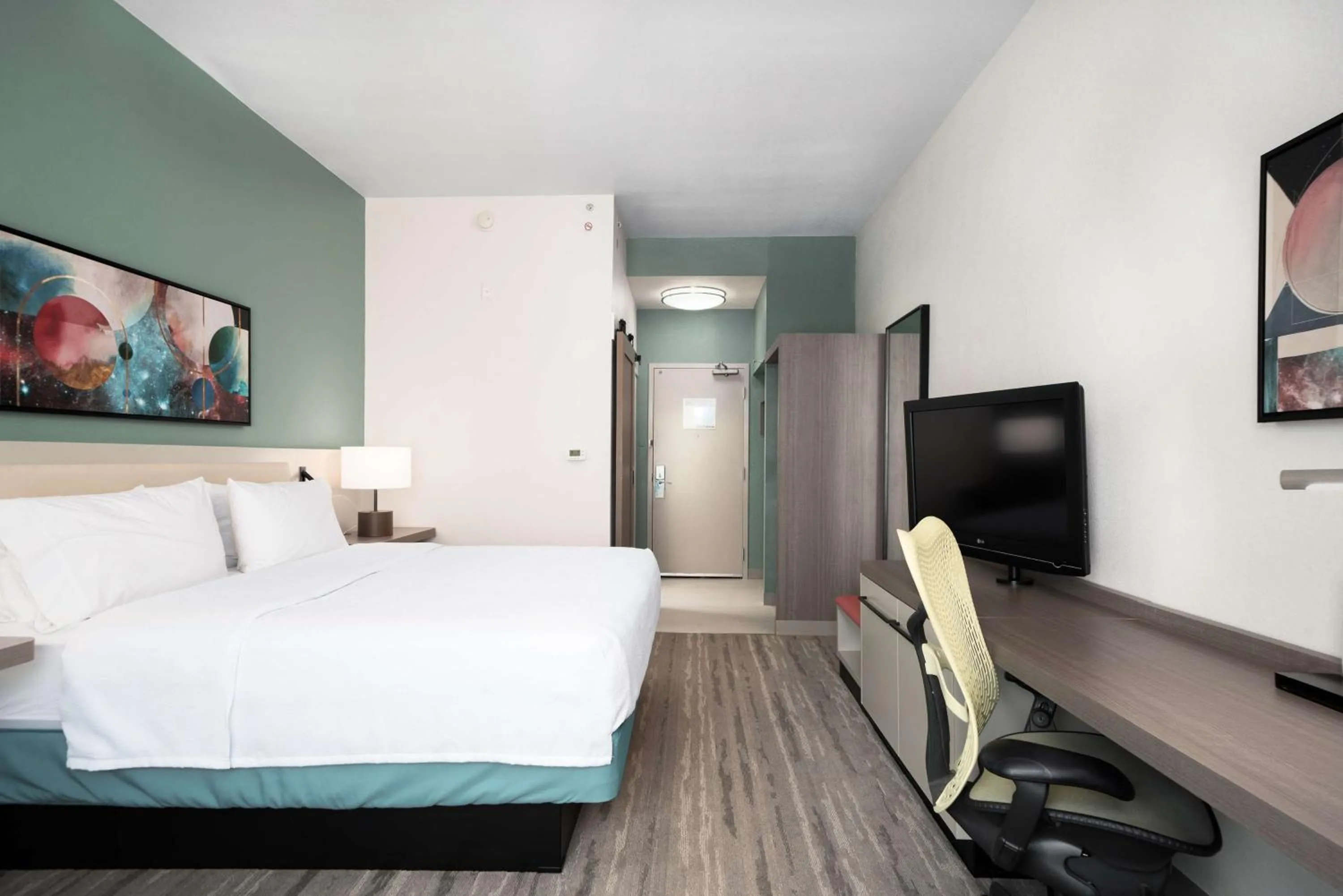 Bed in Hilton Garden Inn Houston/Clear Lake NASA