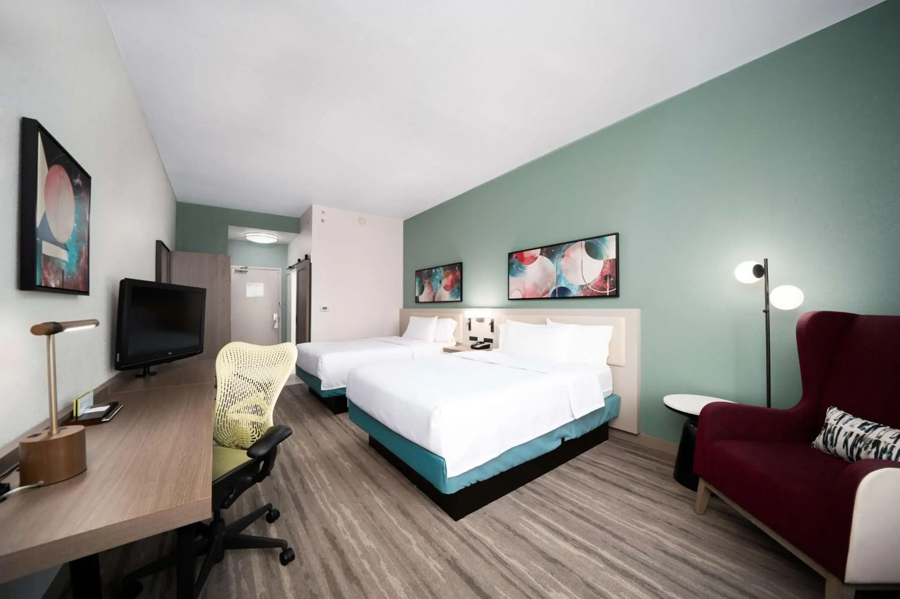 Bed in Hilton Garden Inn Houston/Clear Lake NASA Bed in Hilton Garden Inn Houston/Clear Lake NASA