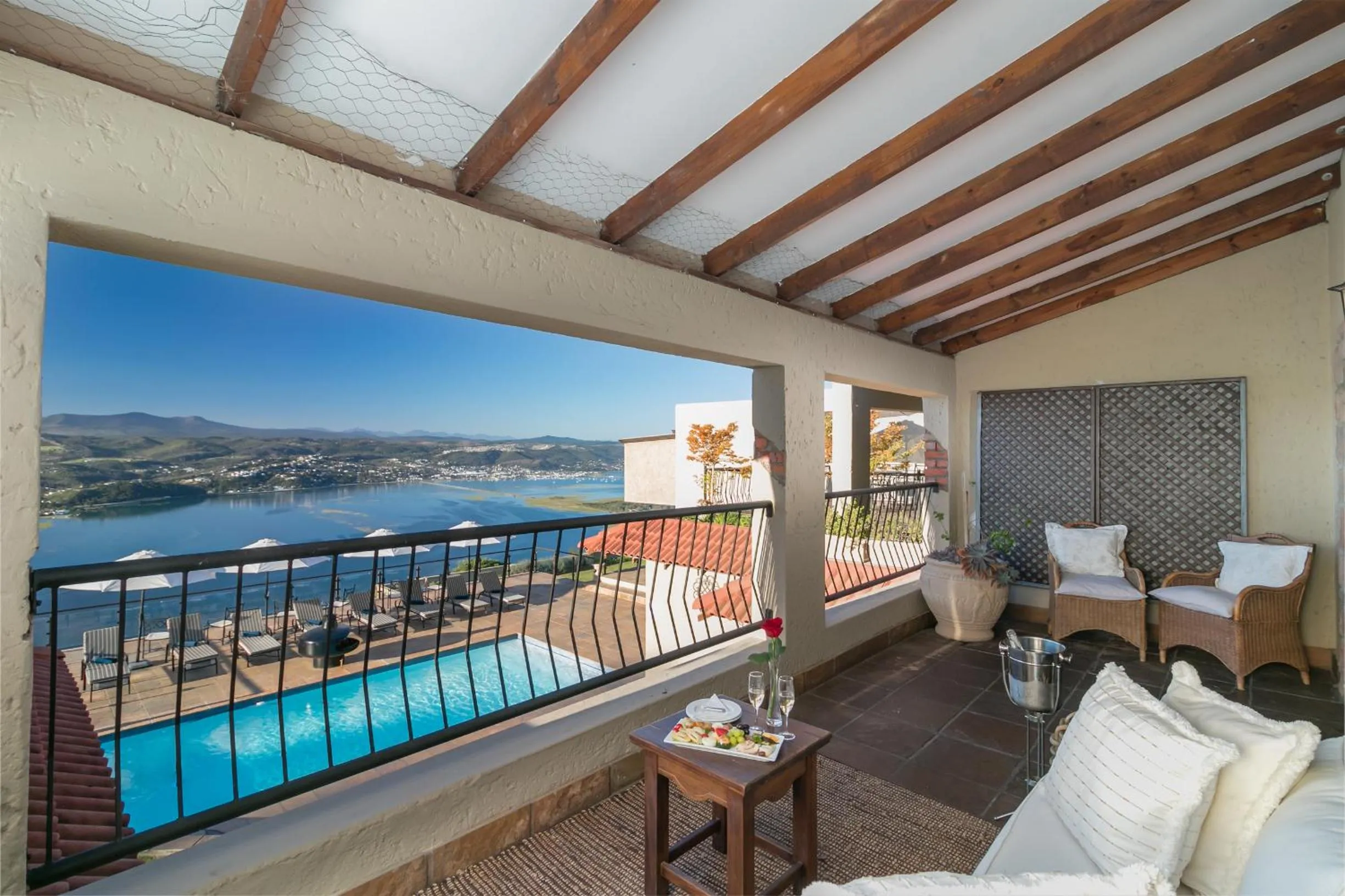 Balcony/Terrace in Villa Castollini