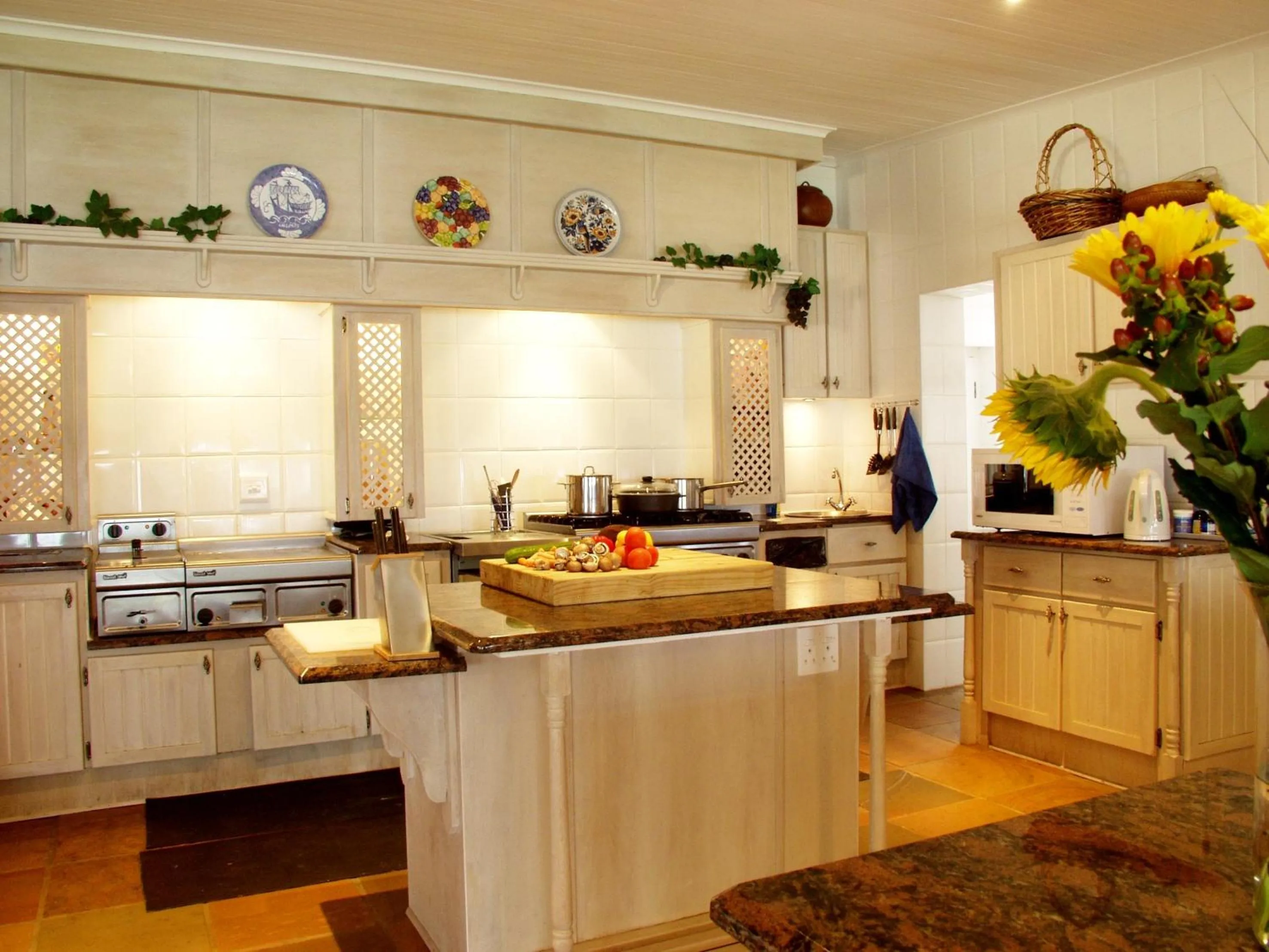 Kitchen or kitchenette in Villa Castollini