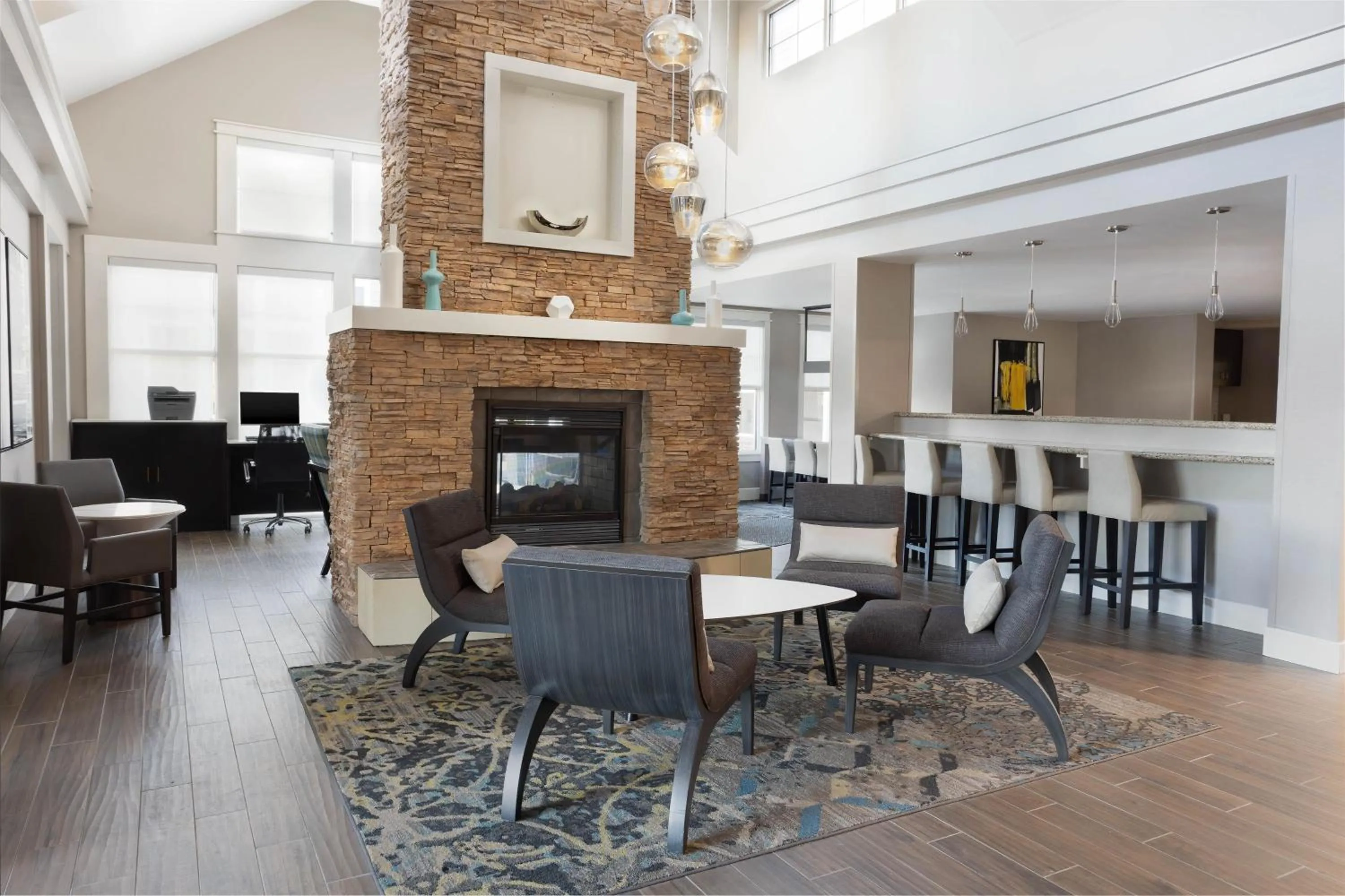 Lobby or reception in Residence Inn Providence Coventry