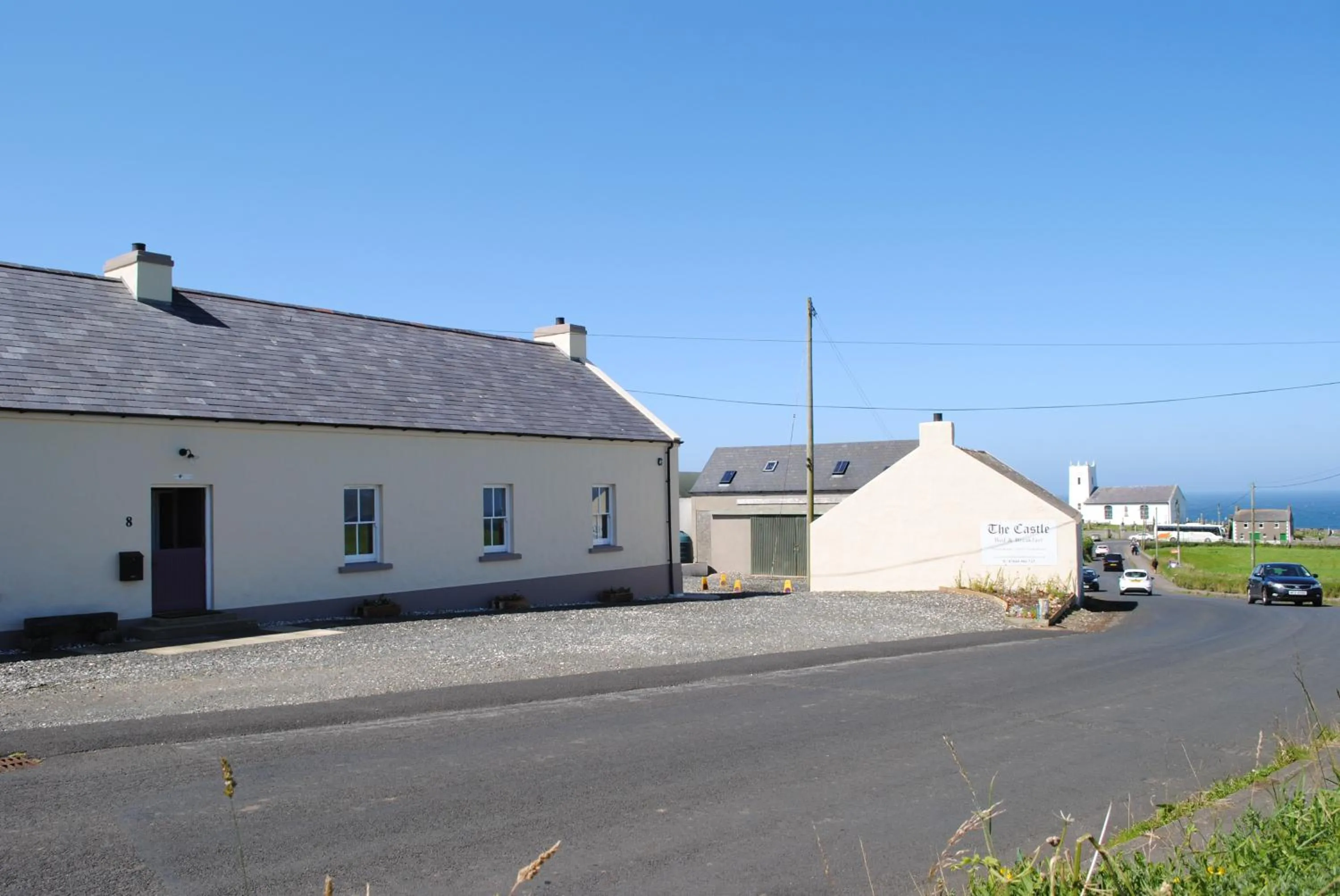 Facade/entrance in The Castle Bed & Breakfast