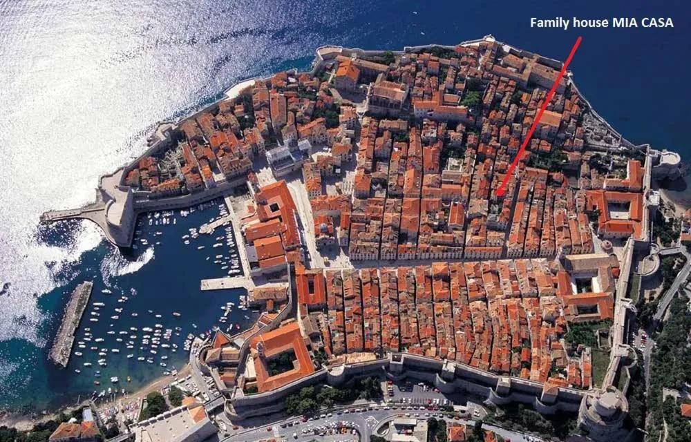 Bird's eye view in Mia Casa Dubrovnik