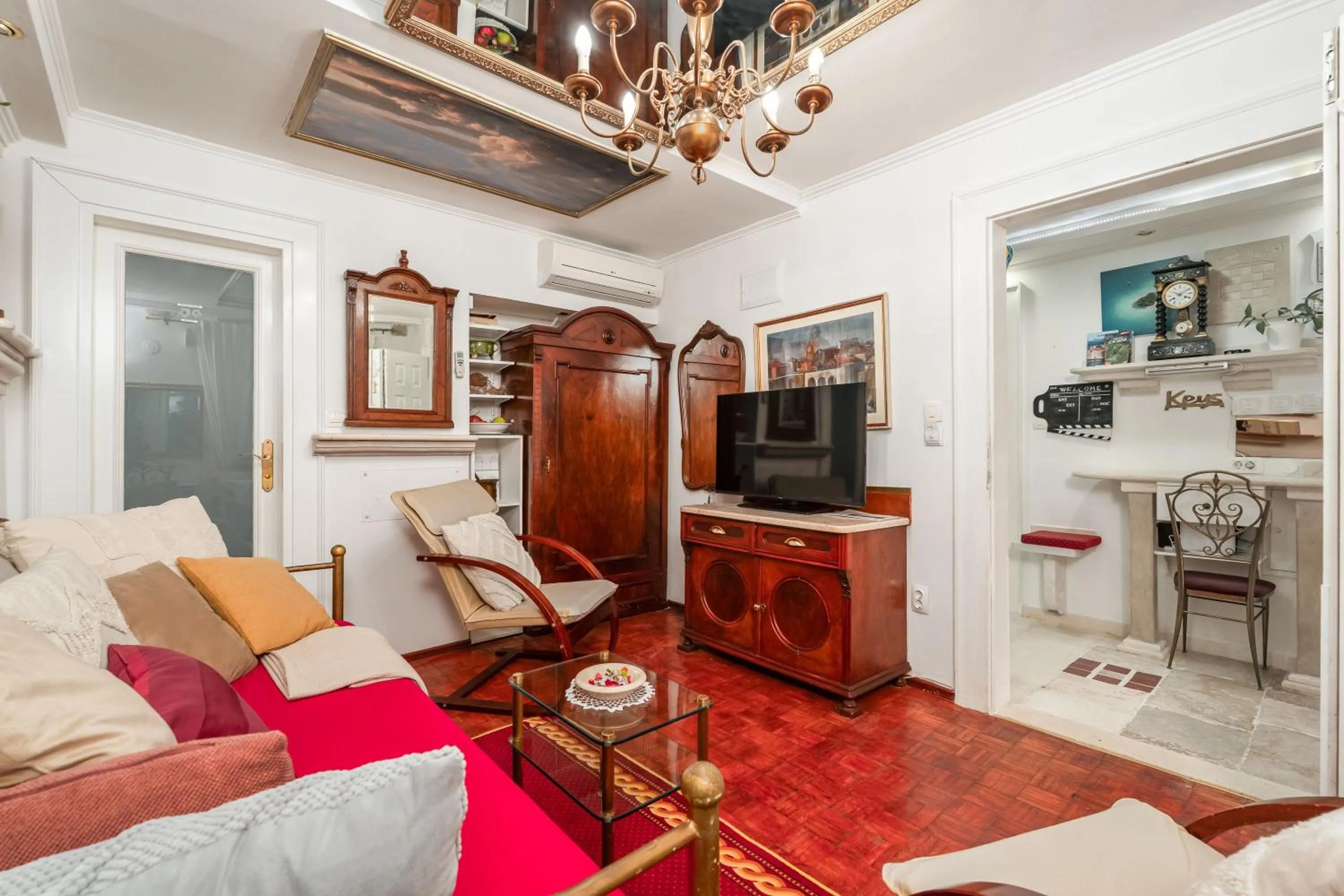 Living room in Mia Casa Dubrovnik