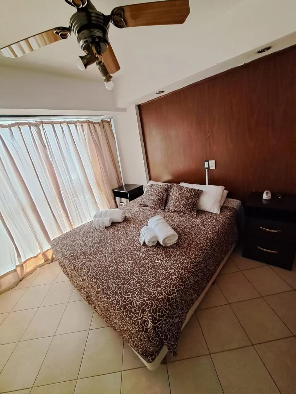 Bed in San Remo Grand Hotel