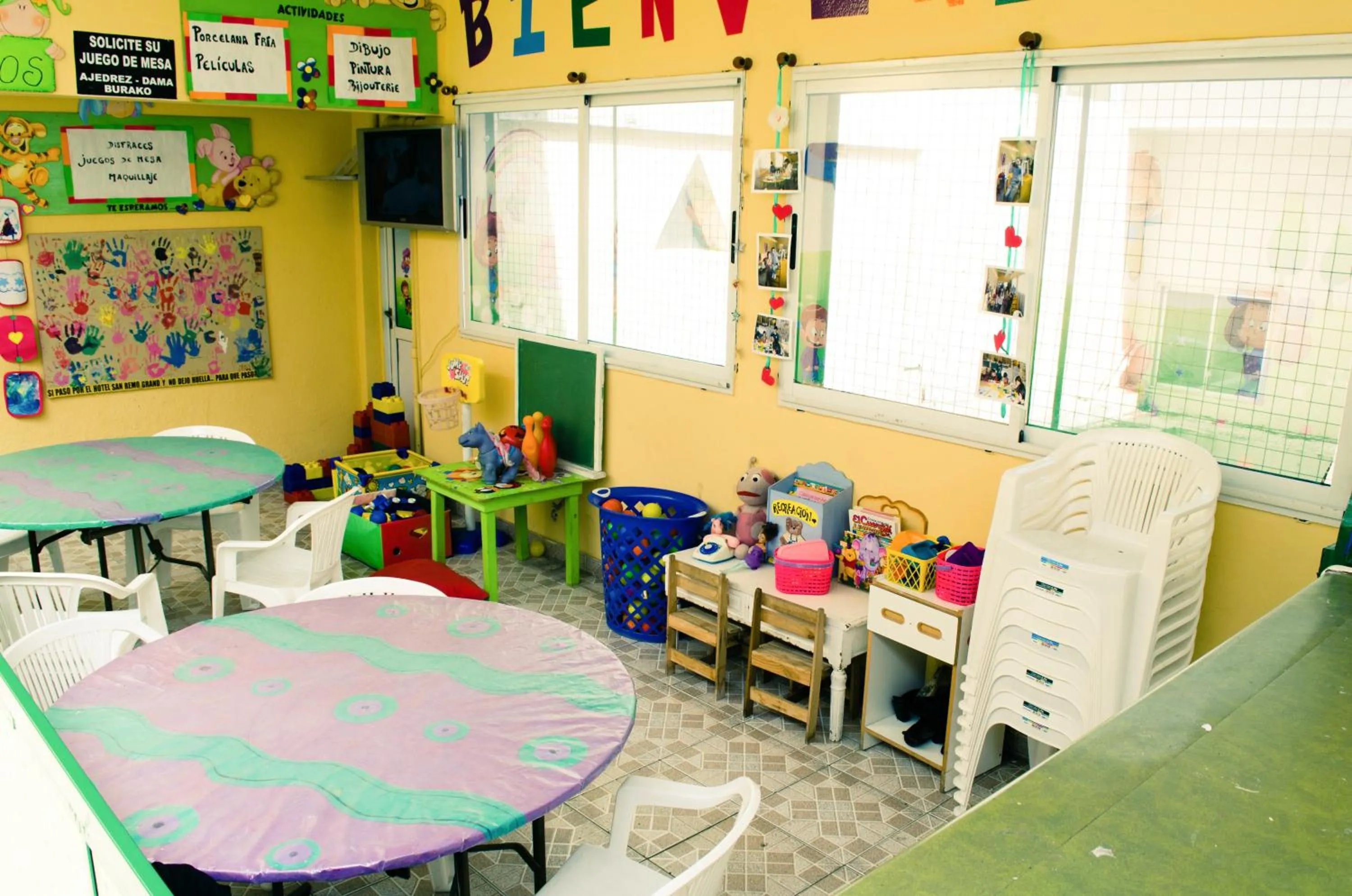 Kids's club in San Remo Grand Hotel