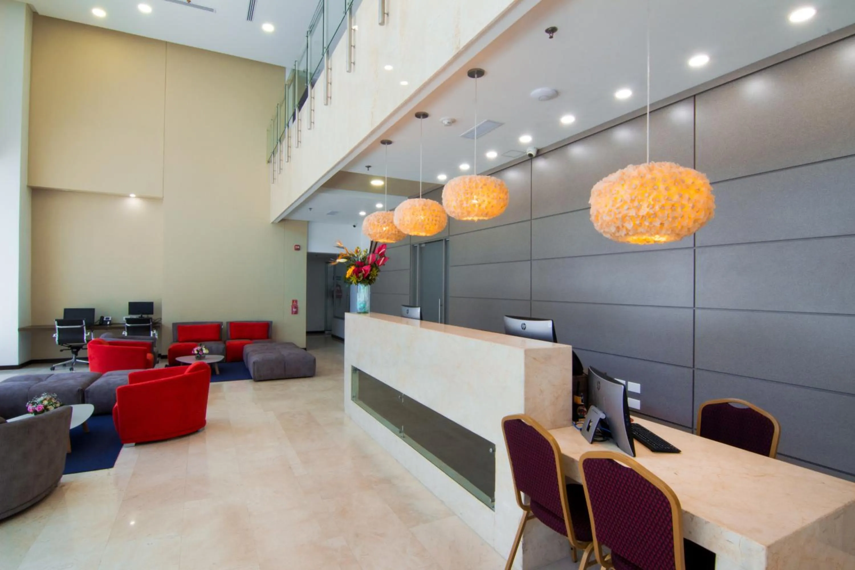 Lobby or reception in GHL Style Barrancabermeja