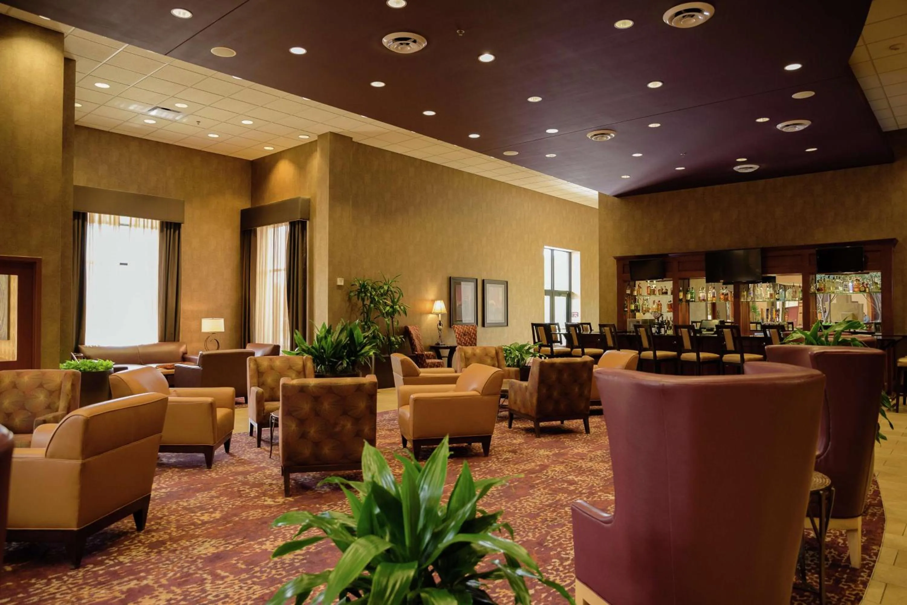 Lobby or reception in Embassy Suites by Hilton Minneapolis North