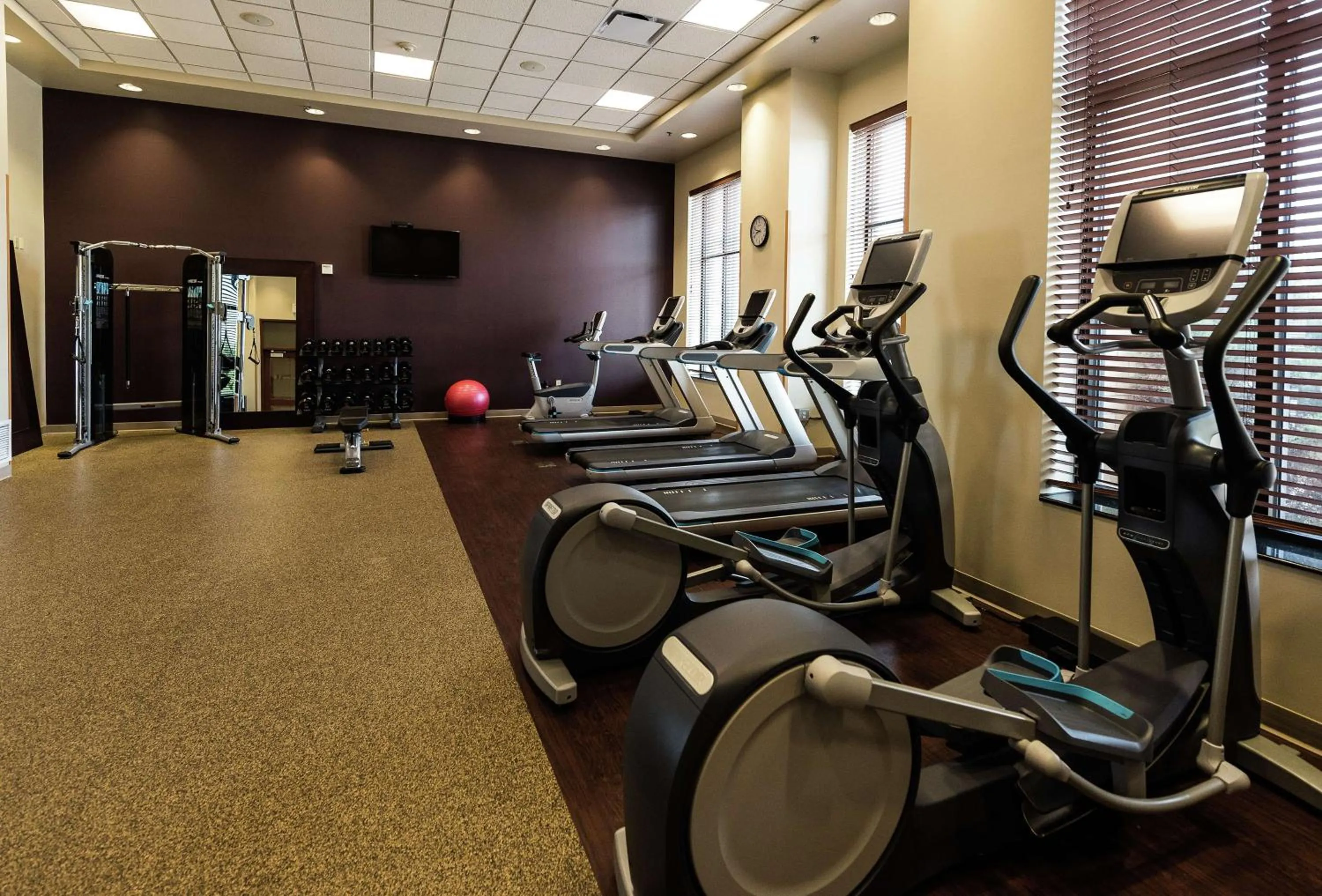 Fitness centre/facilities in Embassy Suites by Hilton Minneapolis North