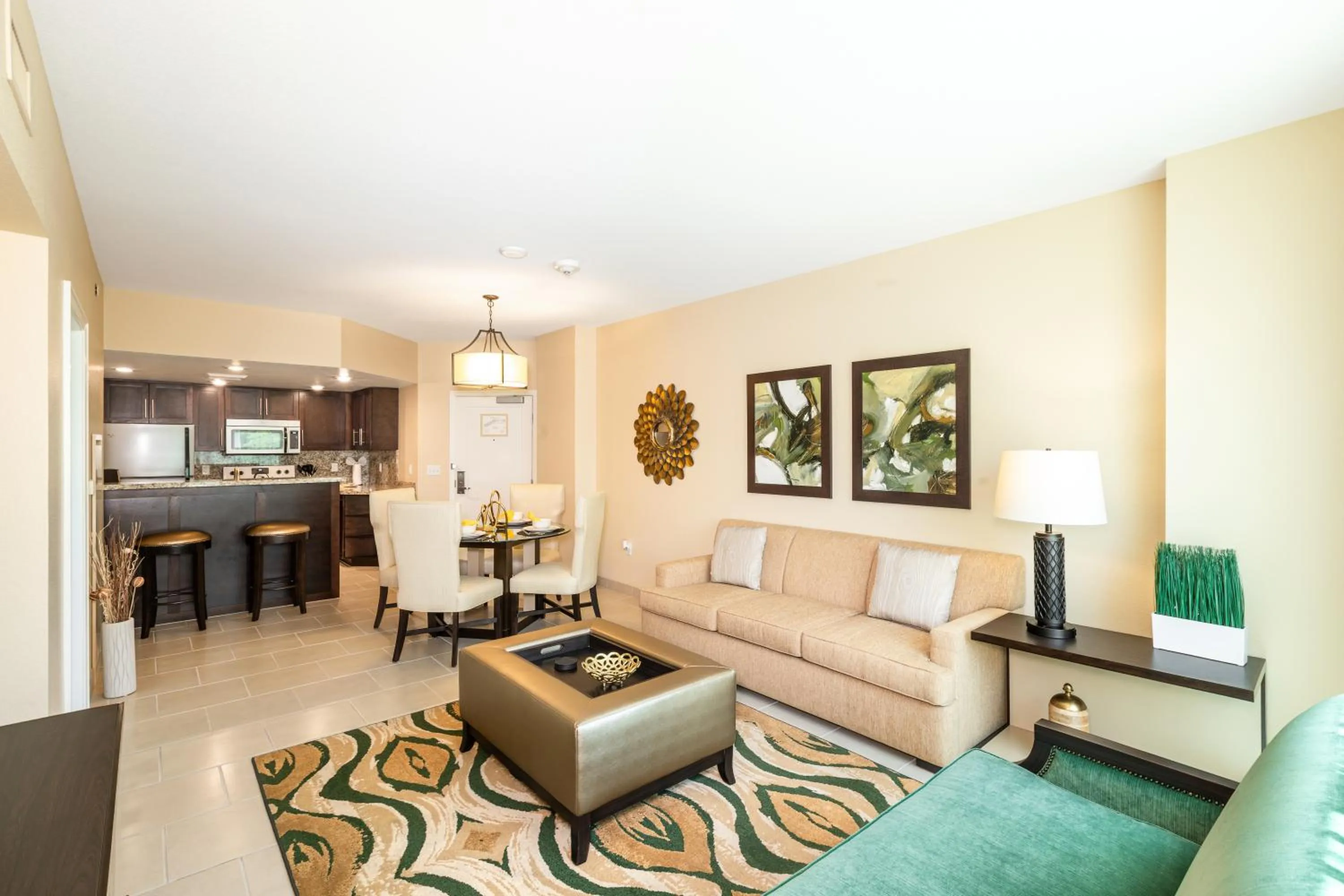 Living room in The Berkley, Las Vegas