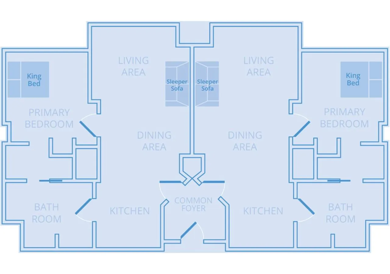 Floor plan in The Berkley, Las Vegas