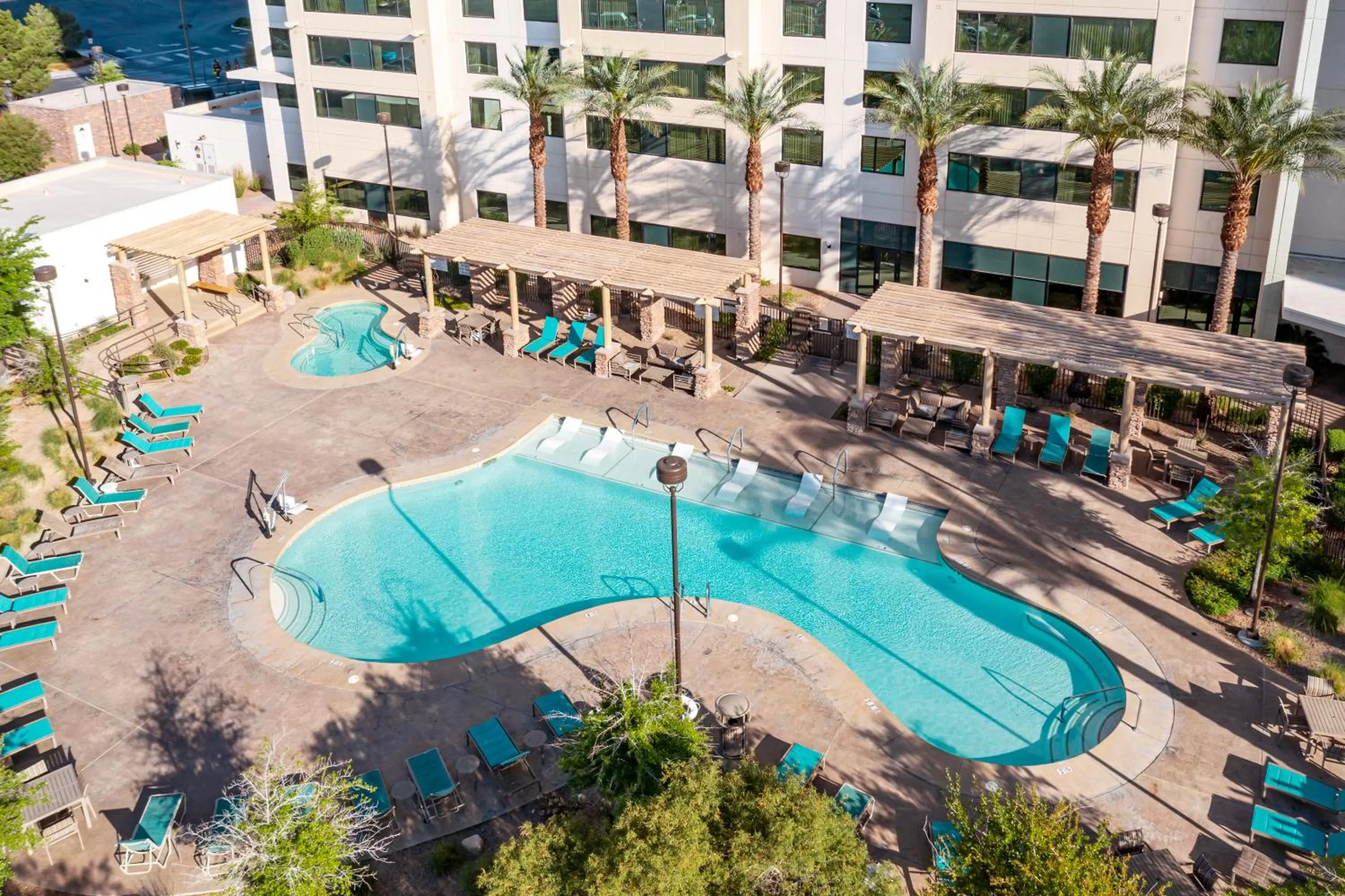 Swimming pool in The Berkley, Las Vegas