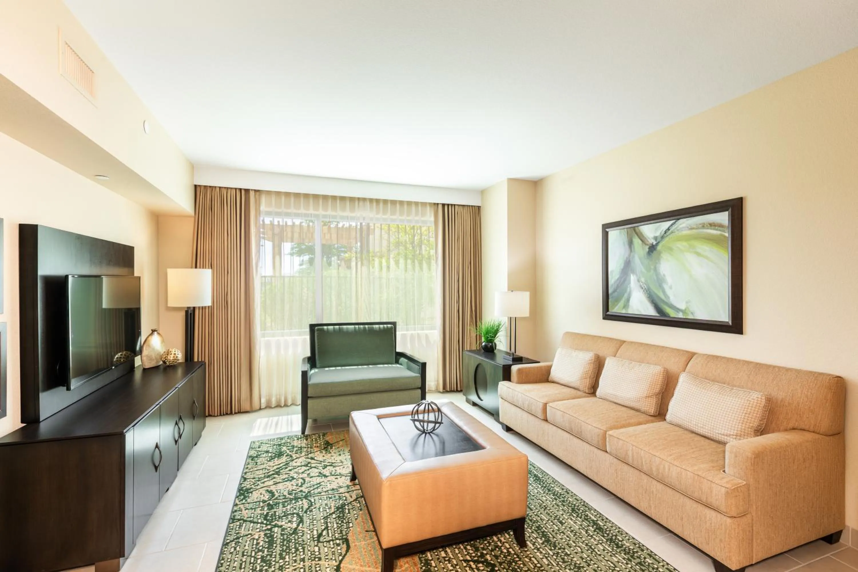 Living room in The Berkley, Las Vegas