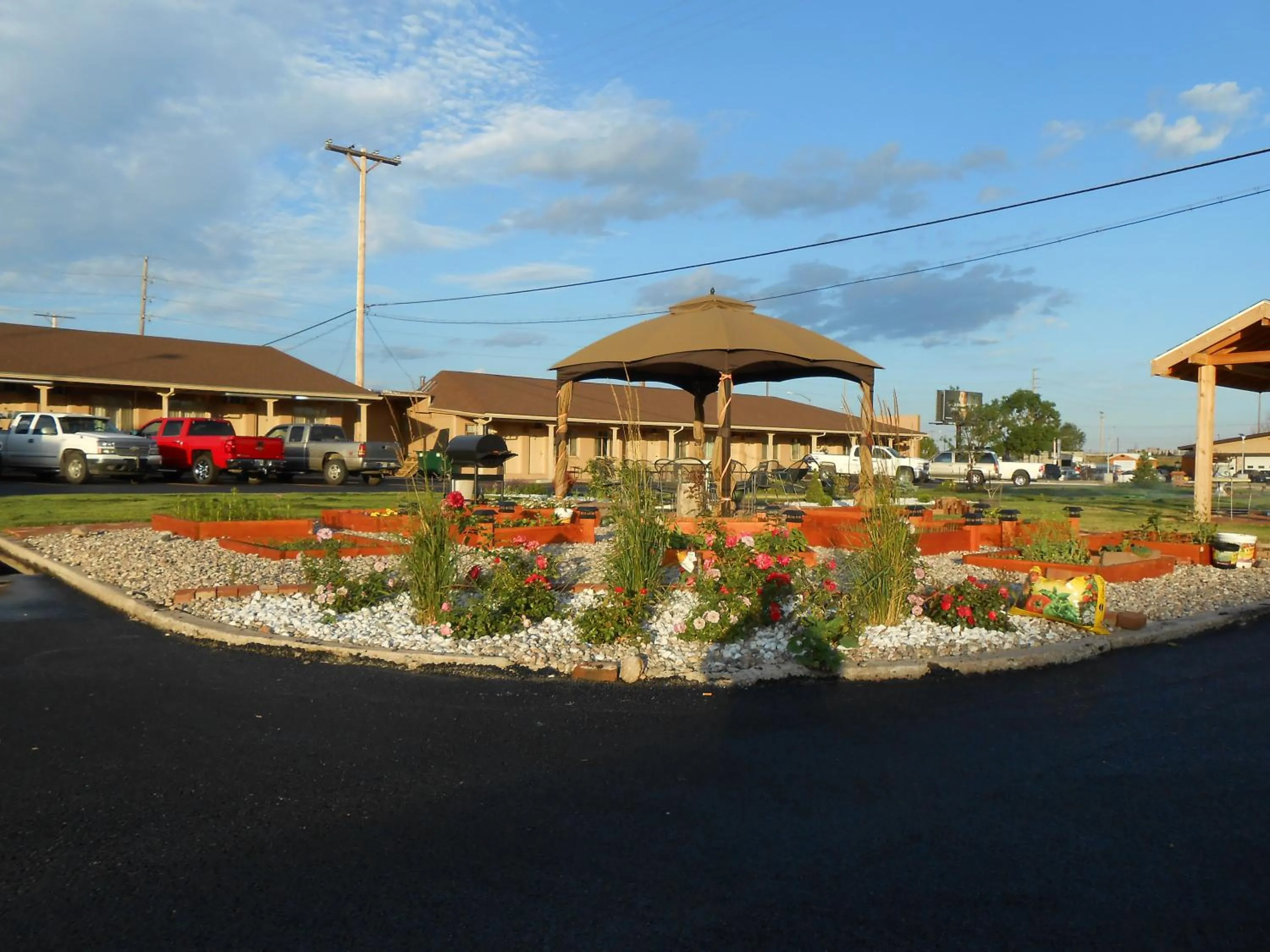 BBQ facilities in Sands Motel