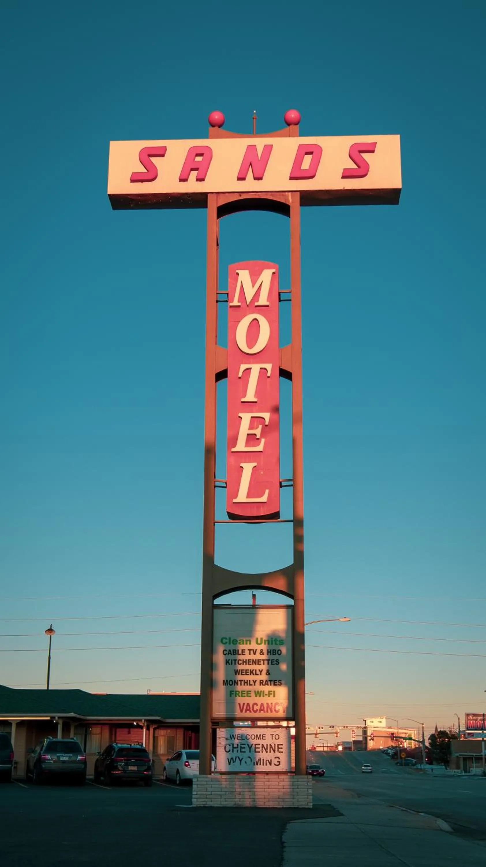 Property building in Sands Motel