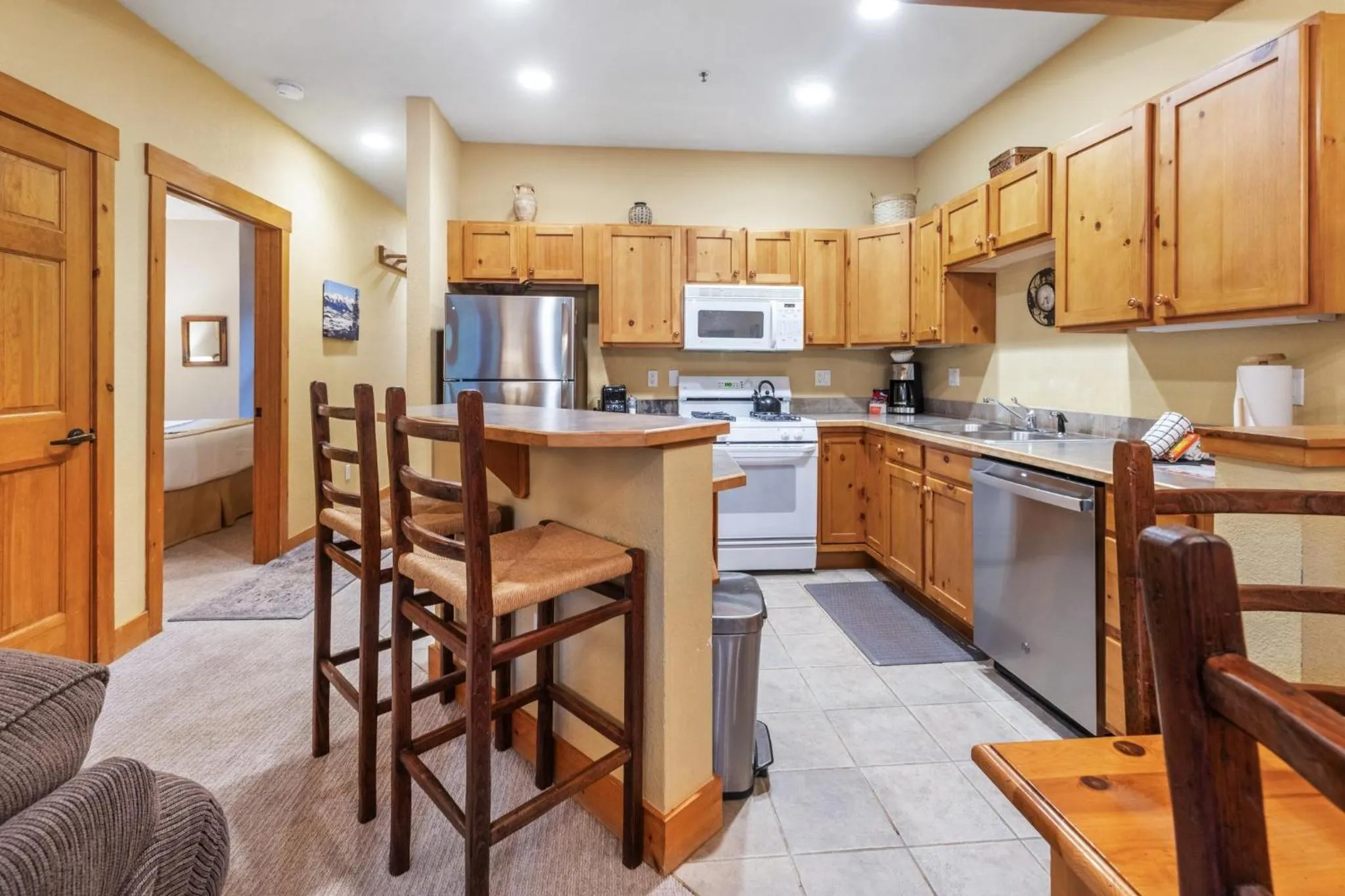 Communal kitchen in East Keystone by Vail Resorts