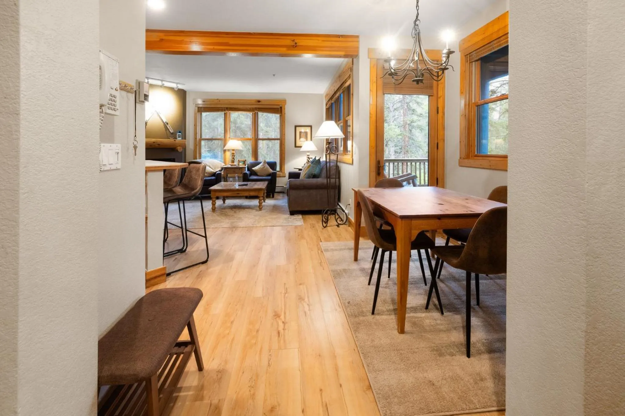 Living room in East Keystone by Vail Resorts