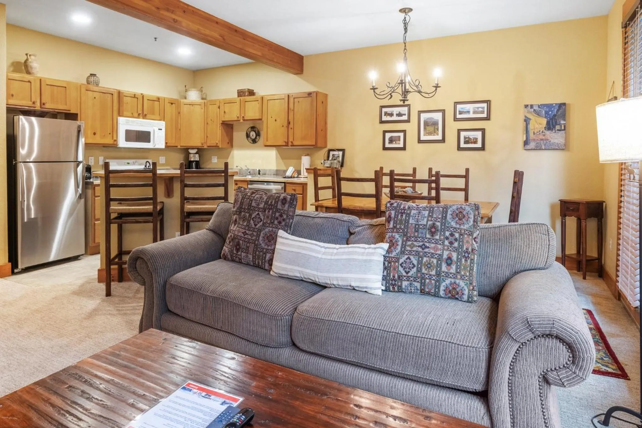 Living room in East Keystone by Vail Resorts