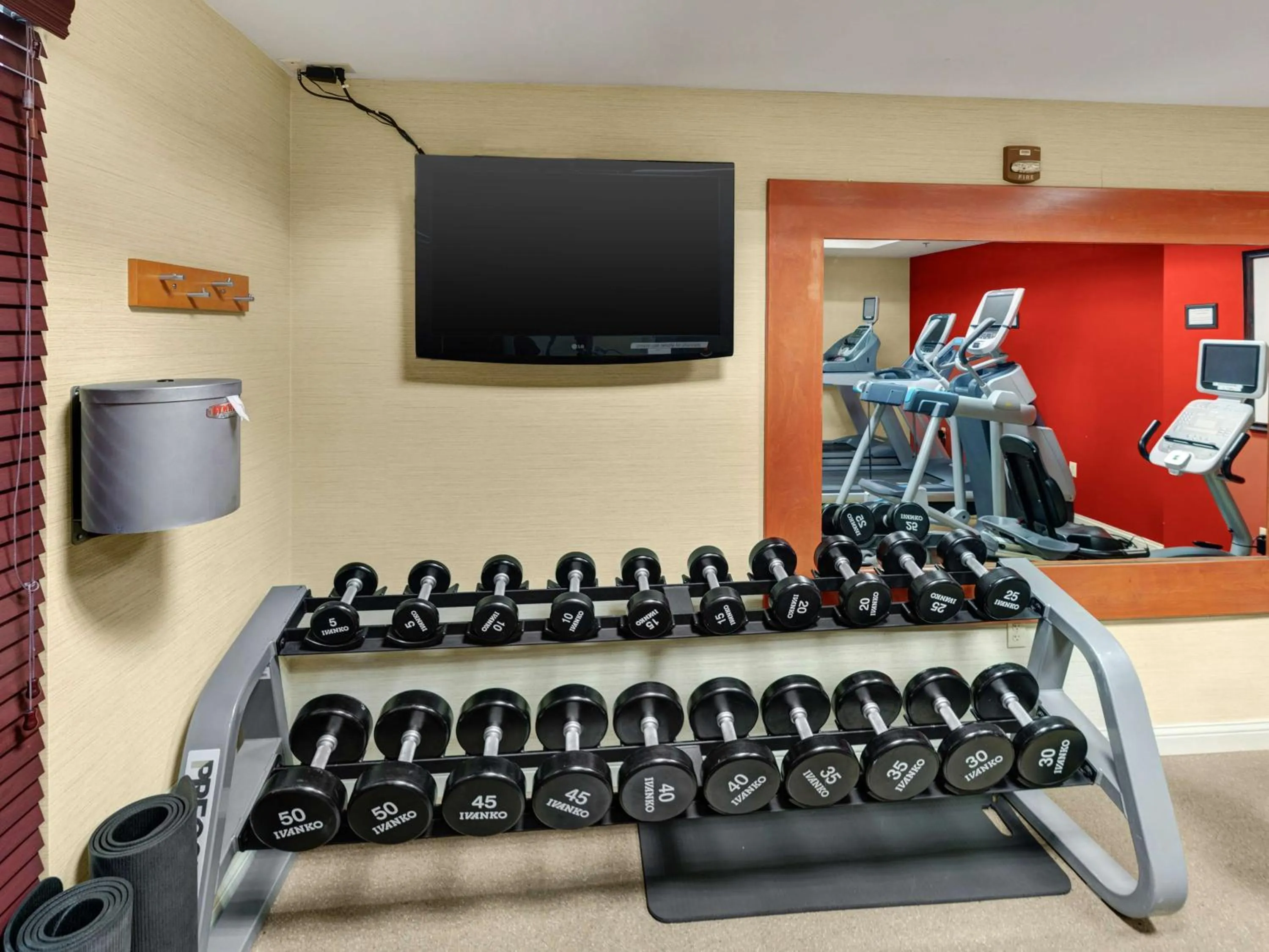 Fitness centre/facilities in Hilton Garden Inn Oklahoma City North Quail Springs