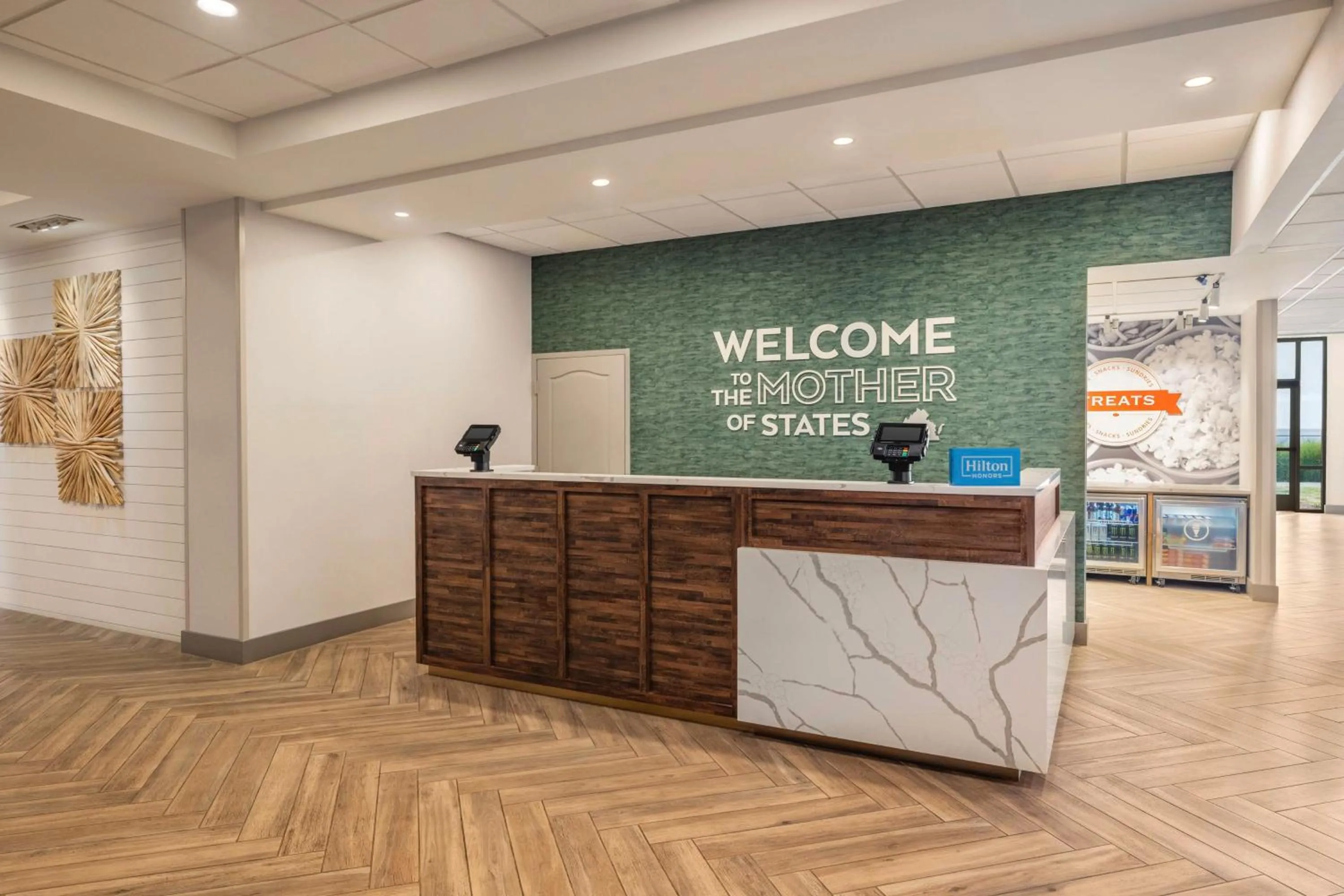 Lobby or reception in Hampton Inn Virginia Beach-Oceanfront South