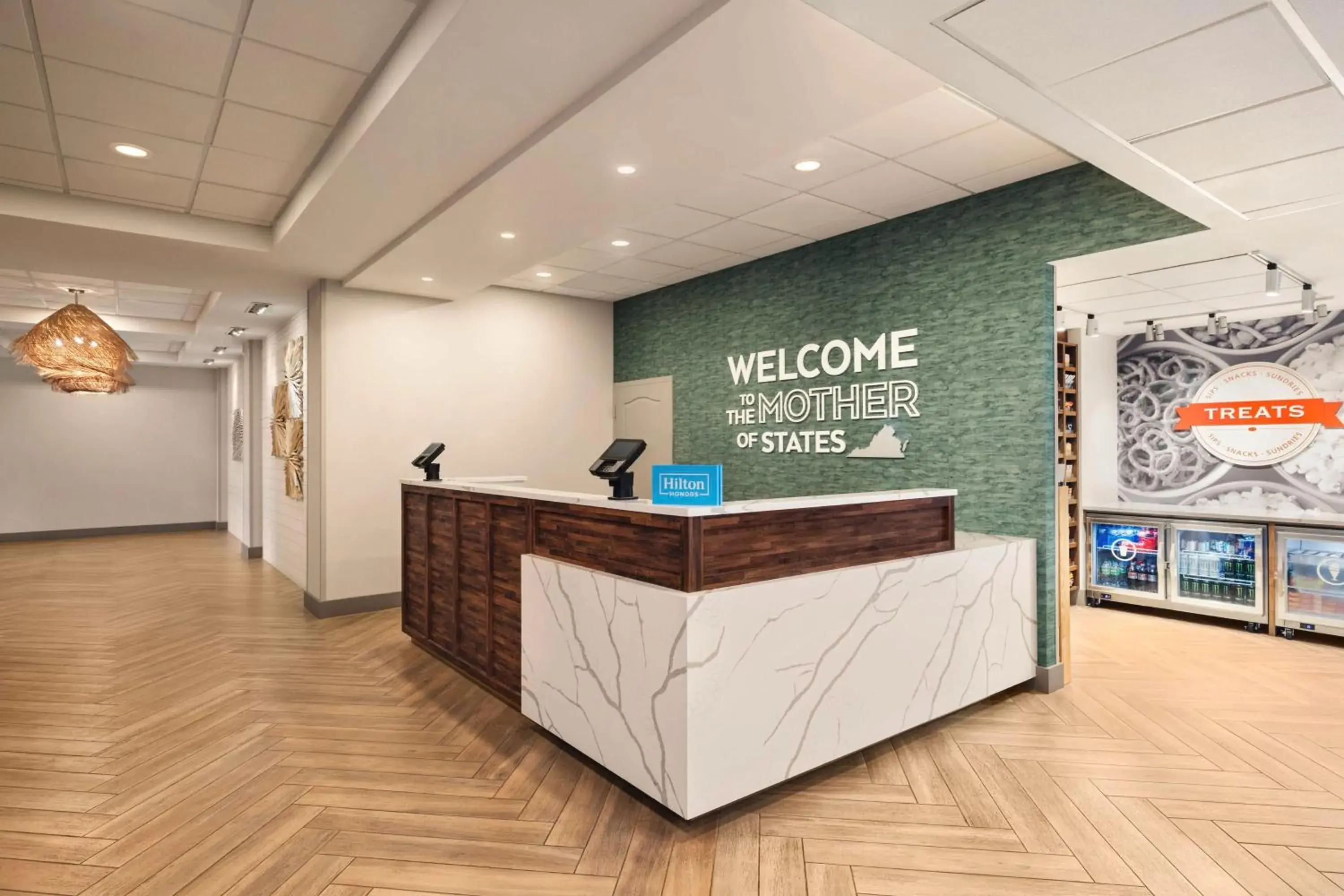 Lobby or reception in Hampton Inn Virginia Beach-Oceanfront South Lobby or reception in Hampton Inn Virginia Beach-Oceanfront South