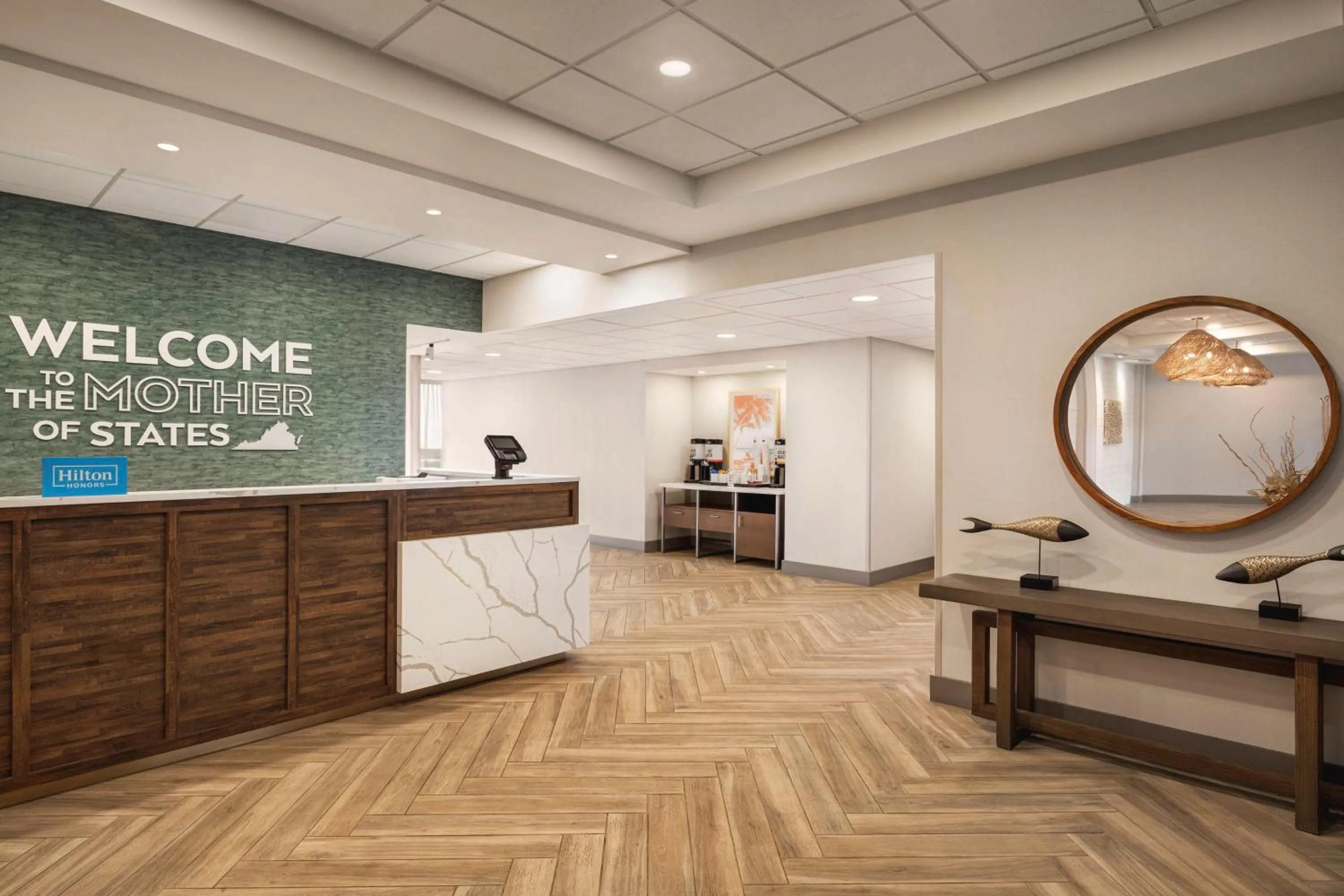 Lobby or reception in Hampton Inn Virginia Beach-Oceanfront South