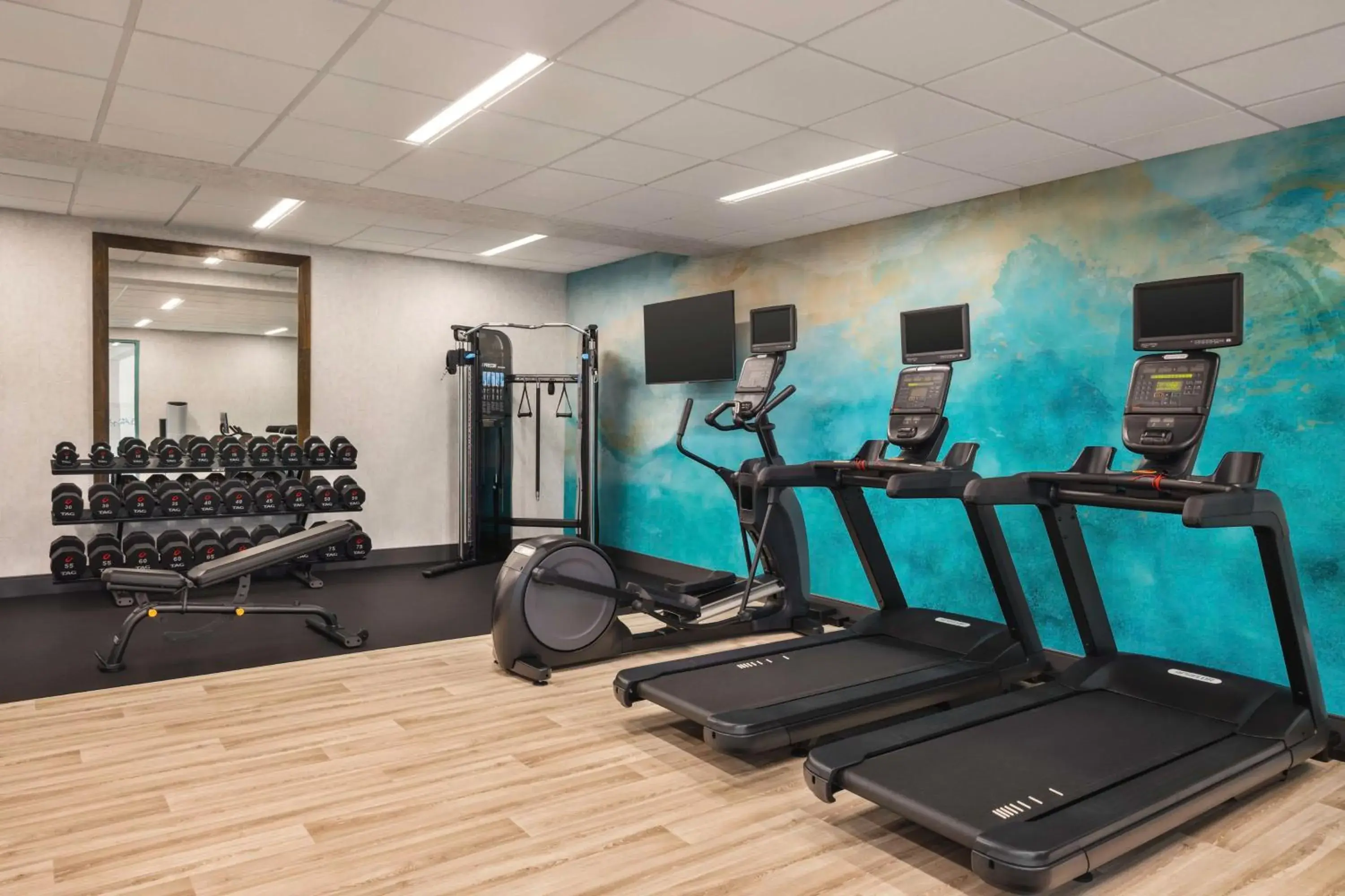 Fitness centre/facilities in Hampton Inn Virginia Beach-Oceanfront South Fitness centre/facilities in Hampton Inn Virginia Beach-Oceanfront South