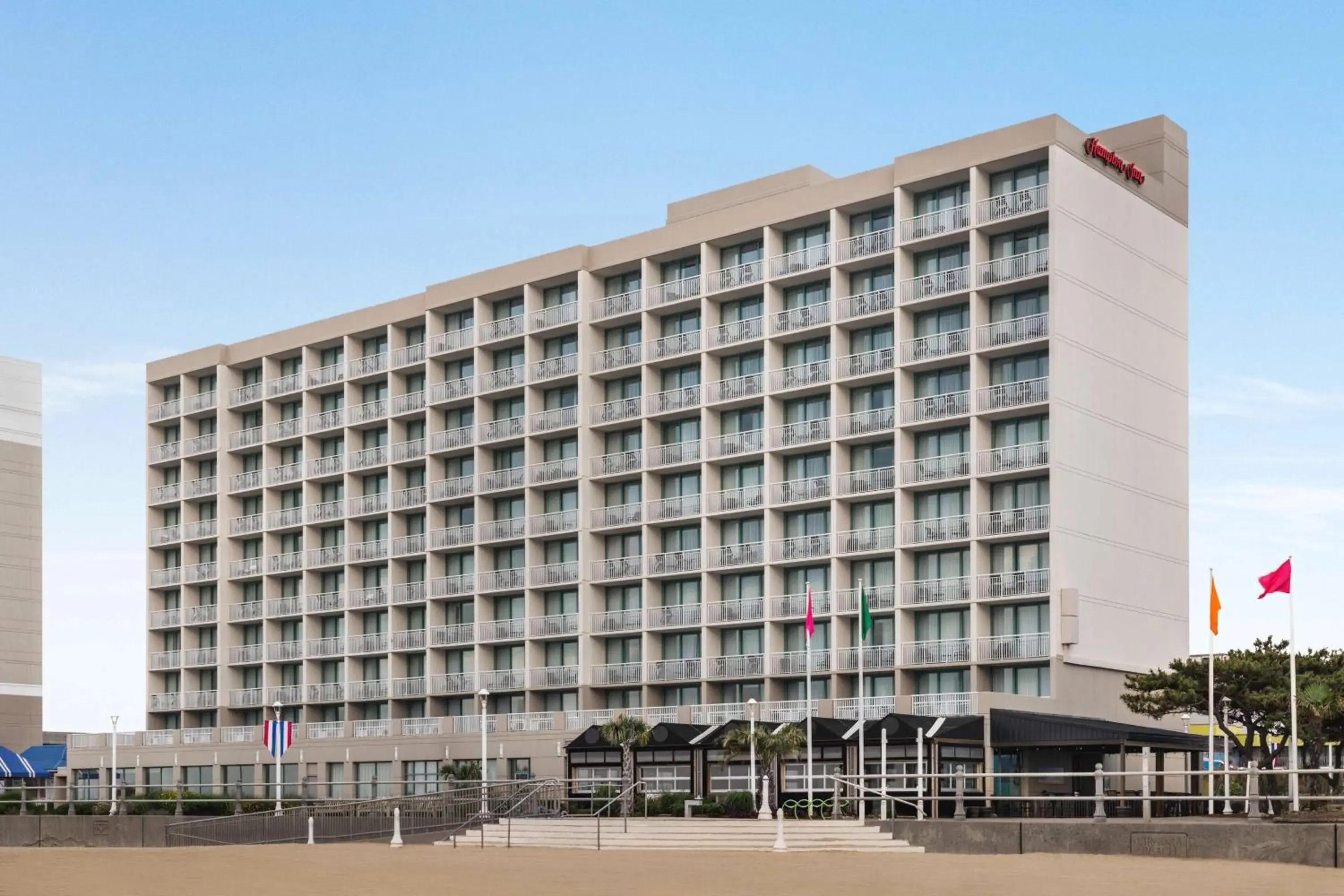 Property building in Hampton Inn Virginia Beach-Oceanfront South Property building in Hampton Inn Virginia Beach-Oceanfront South