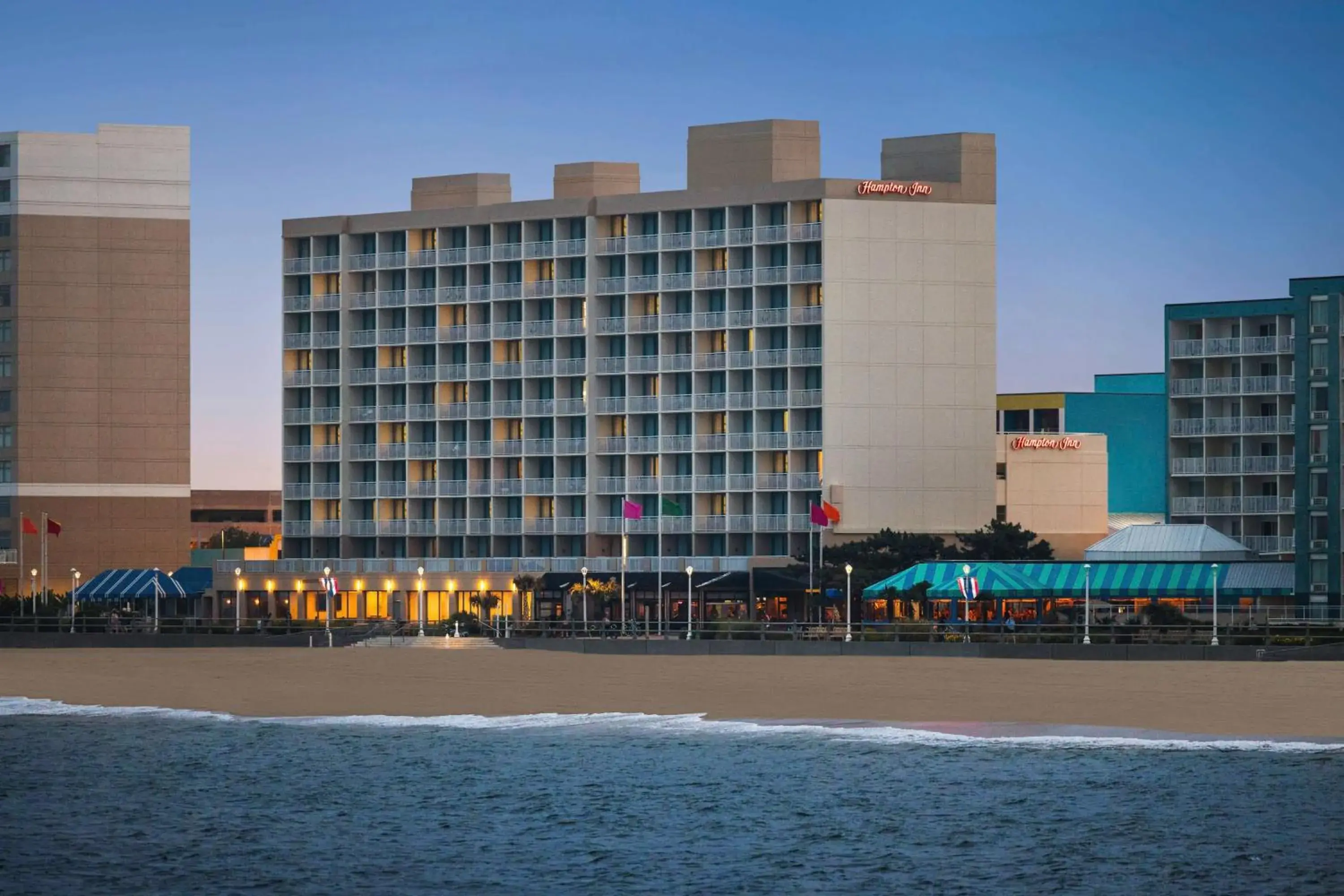 Property building in Hampton Inn Virginia Beach-Oceanfront South Property building in Hampton Inn Virginia Beach-Oceanfront South