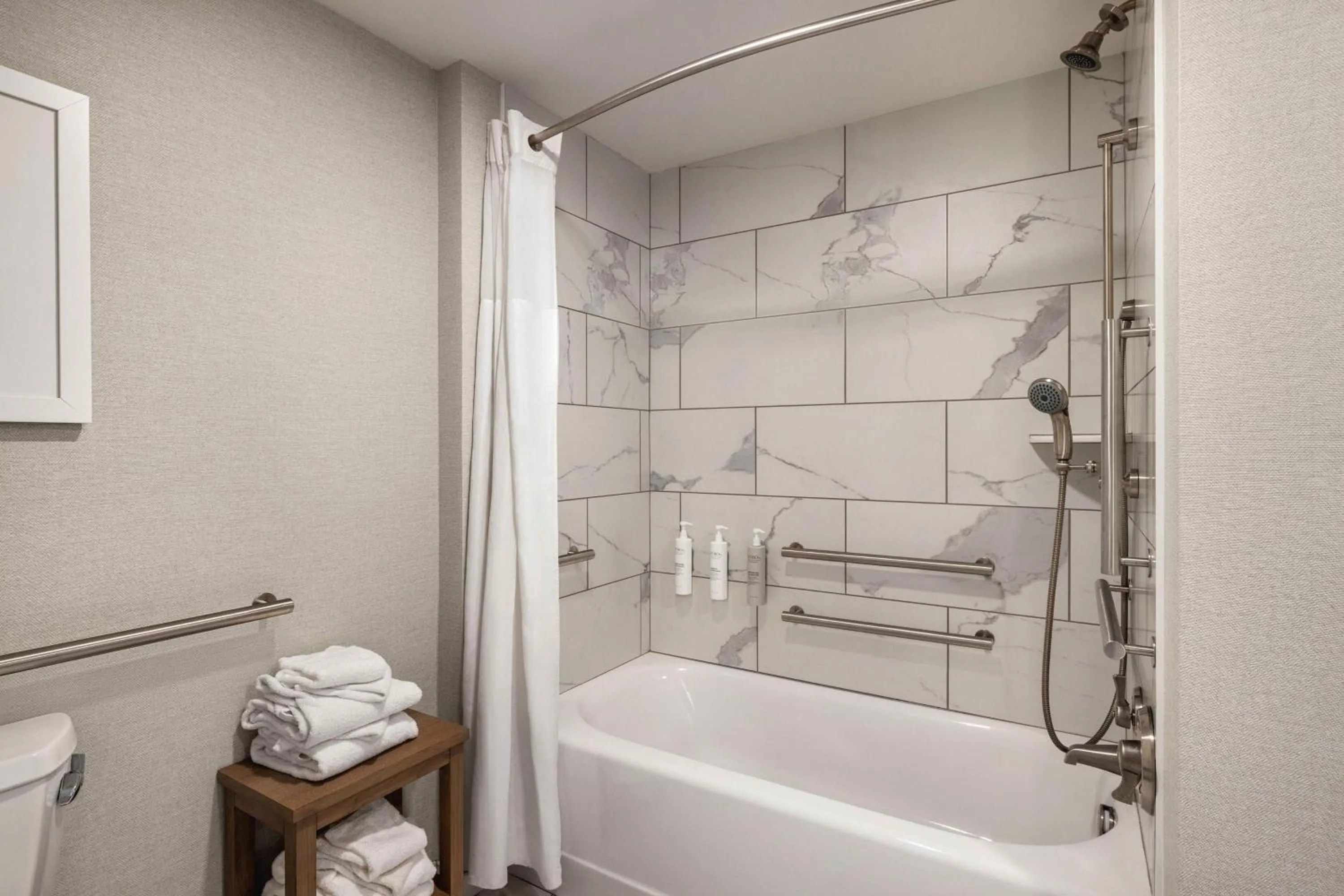 Bathroom in Hampton Inn Virginia Beach-Oceanfront South