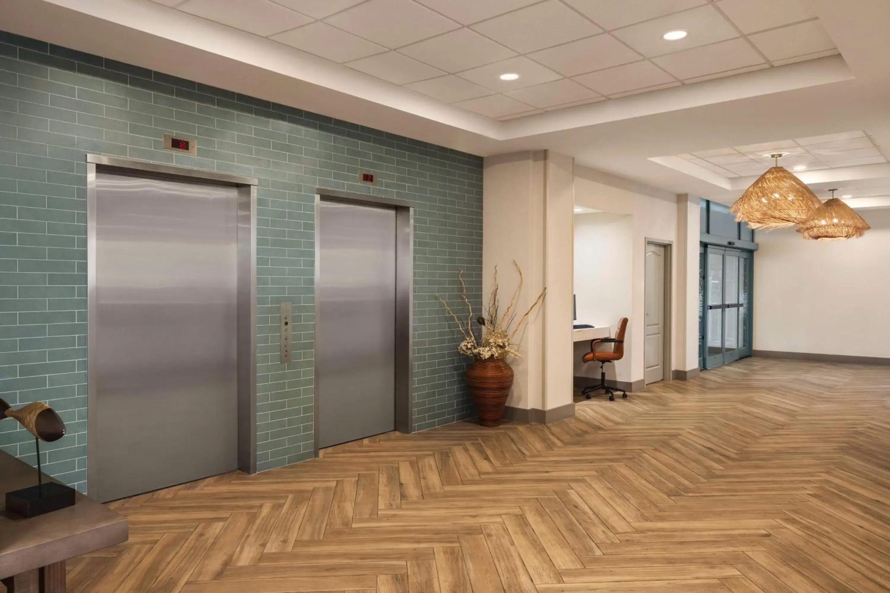 Lobby or reception in Hampton Inn Virginia Beach-Oceanfront South Lobby or reception in Hampton Inn Virginia Beach-Oceanfront South