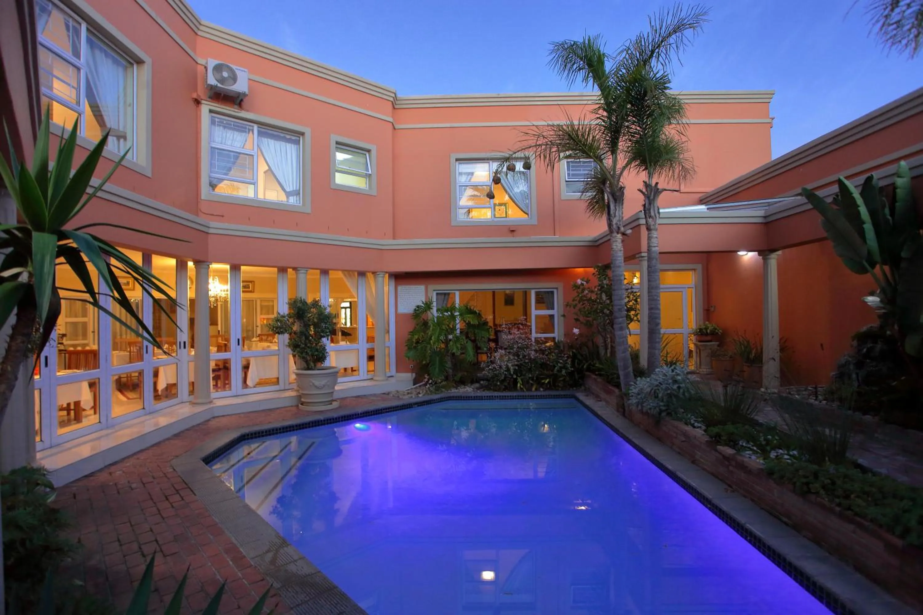 Pool view in Cinnamon House Bed & Breakfast