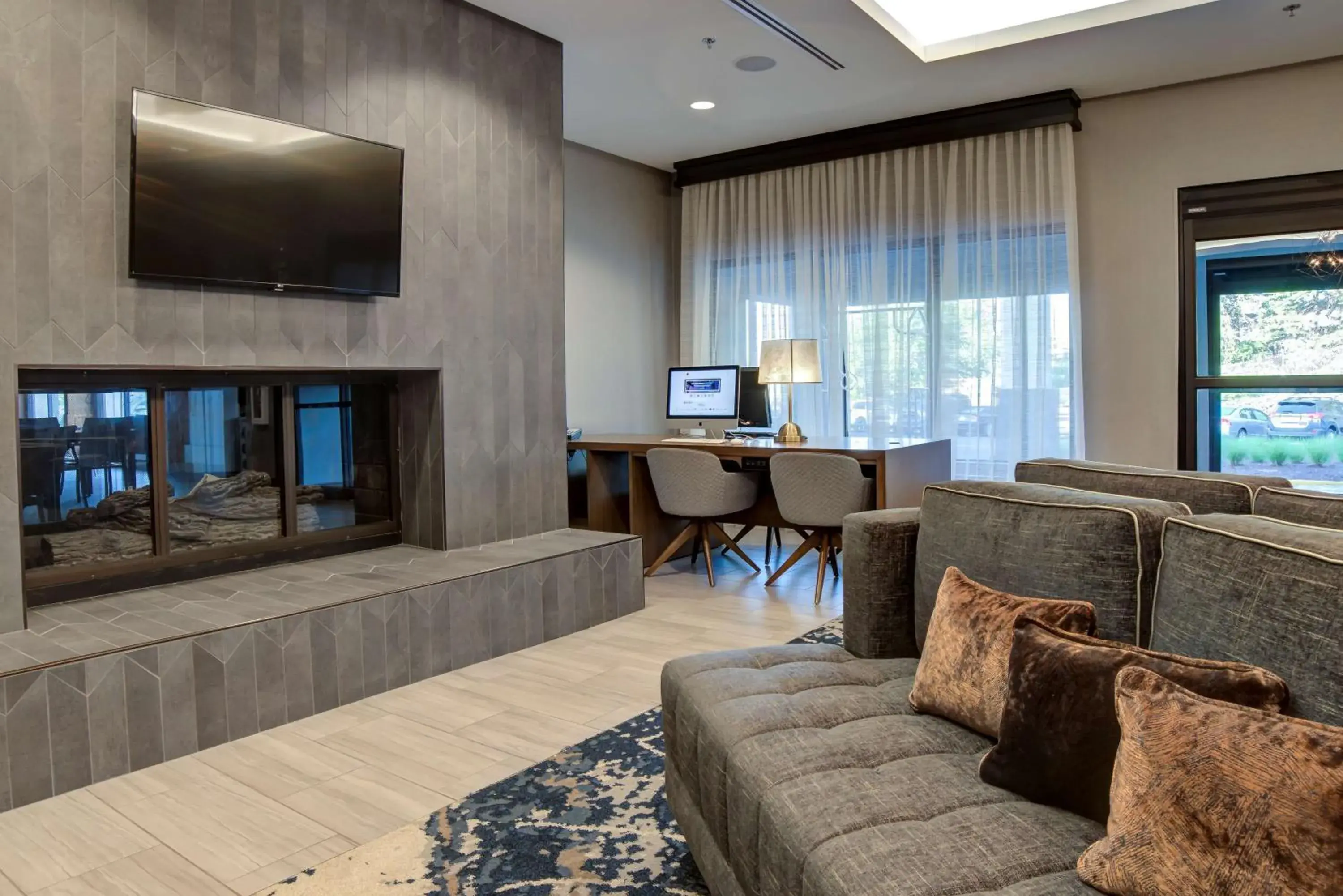 Lobby or reception in Doubletree by Hilton Harrisonburg Lobby or reception in Doubletree by Hilton Harrisonburg