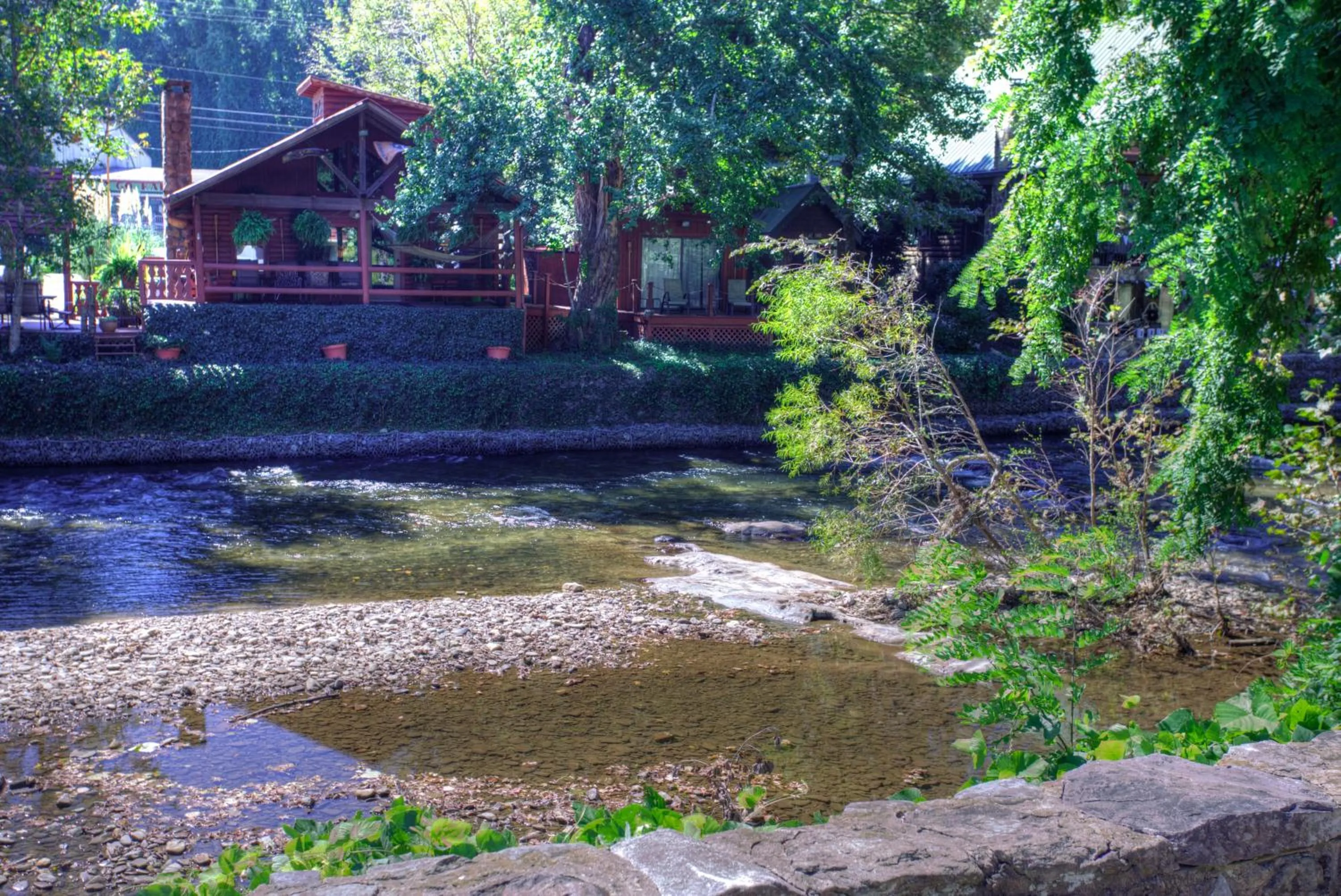 River view in Hofbrau Riverfront Hotel