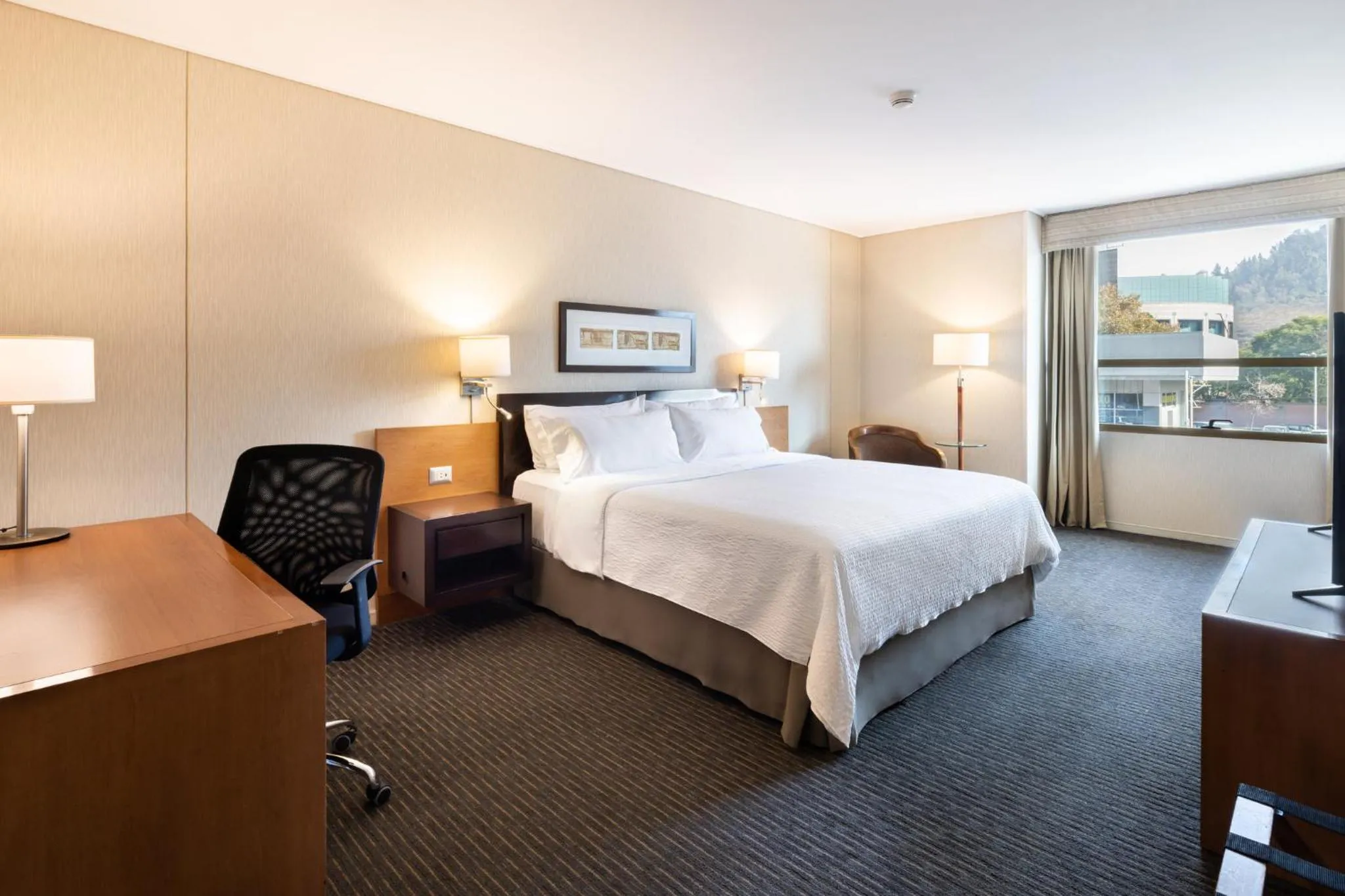 Photo of the whole room, Bed in Holiday Inn Express Santiago Las Condes by IHG