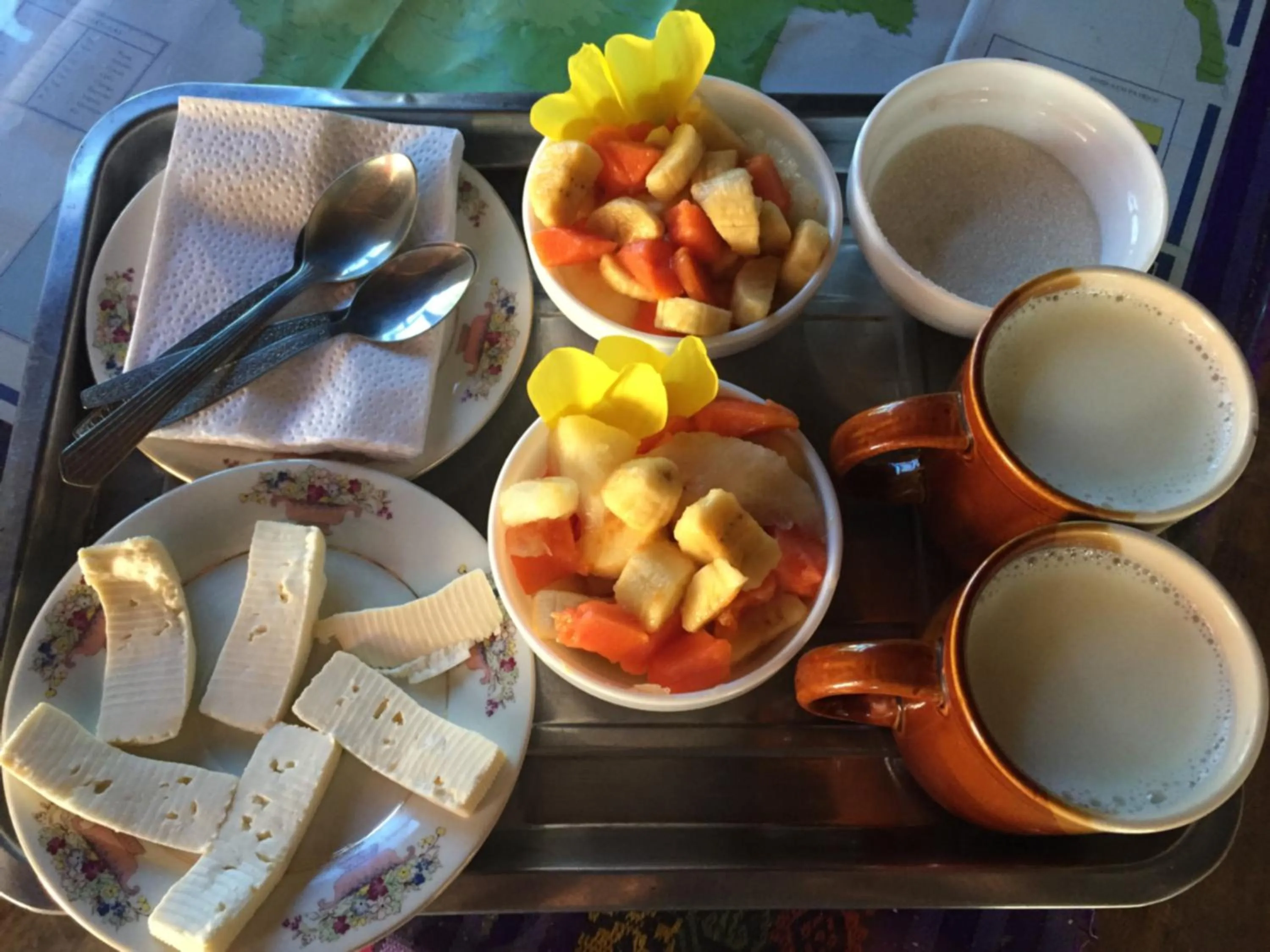 Breakfast in El Tio Hostal