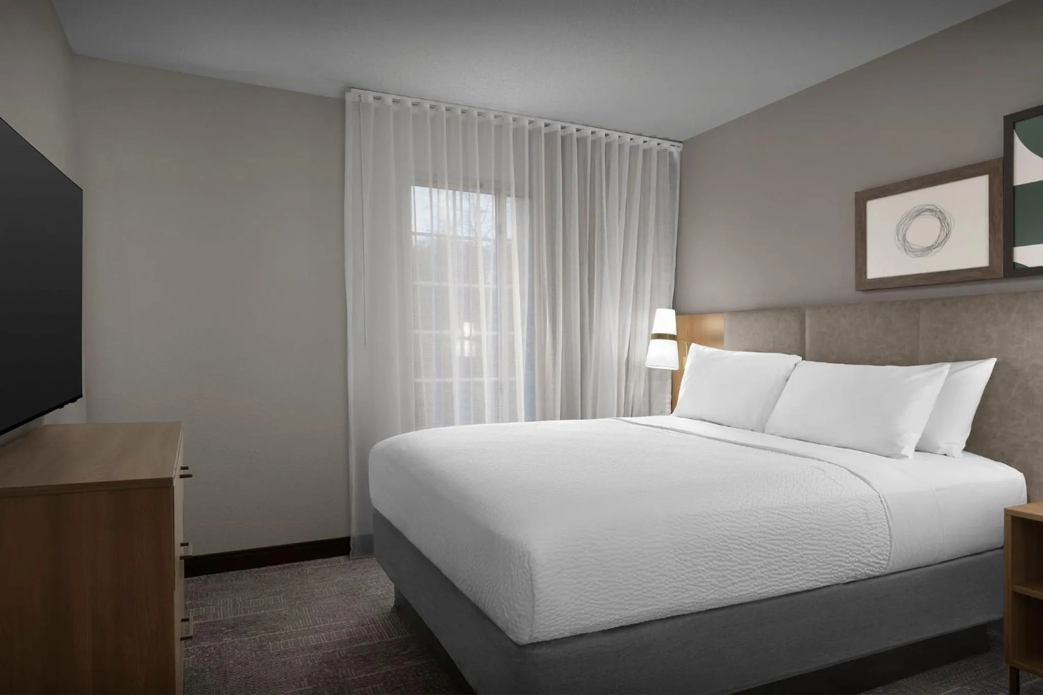 Bedroom, Bed in Staybridge Suites Raleigh-Durham Airport-Morrisville by IHG