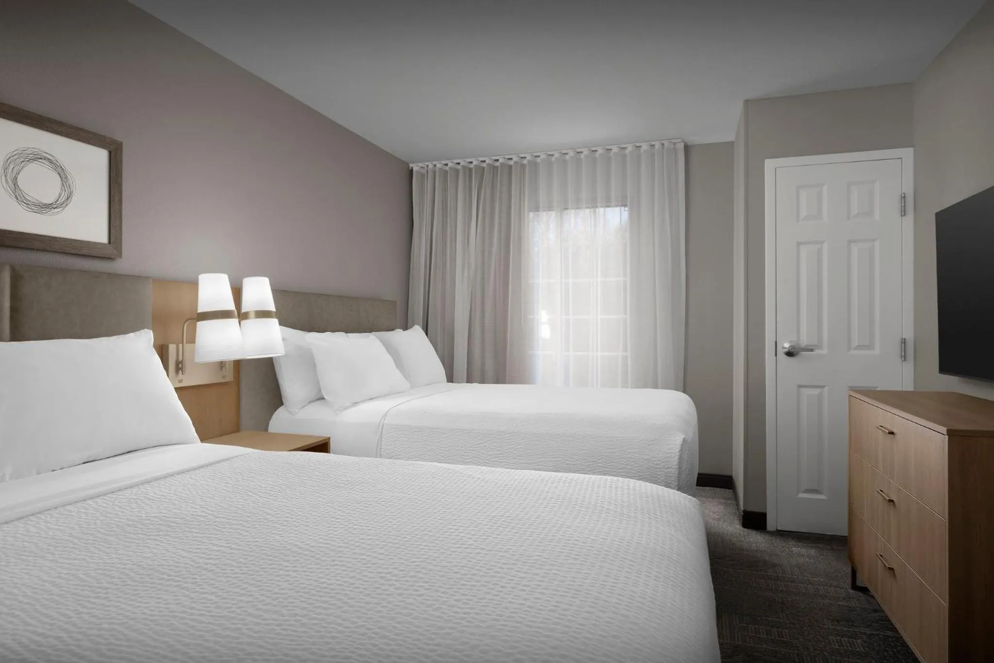 Bedroom, Bed in Staybridge Suites Raleigh-Durham Airport-Morrisville by IHG