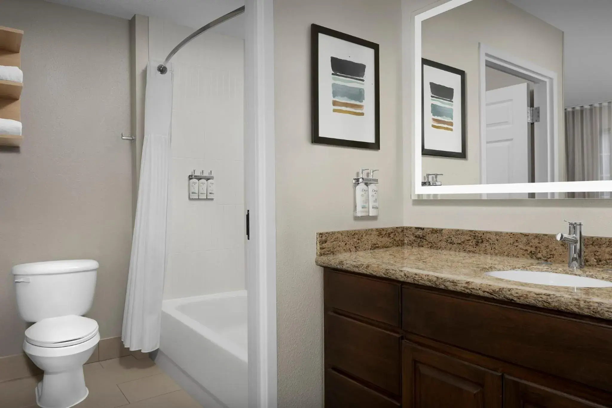 Bathroom in Staybridge Suites Raleigh-Durham Airport-Morrisville by IHG Bathroom in Staybridge Suites Raleigh-Durham Airport-Morrisville by IHG