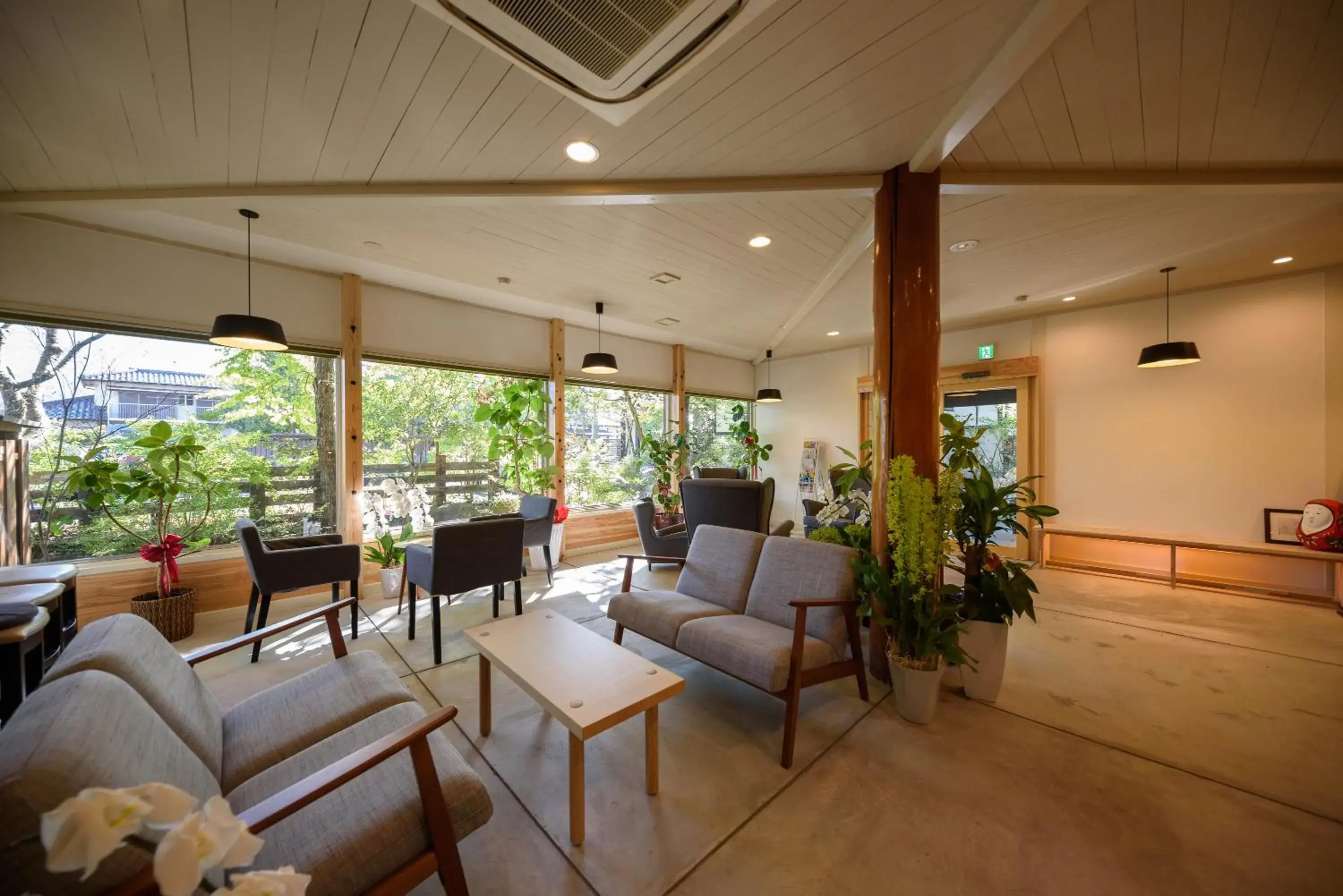 Lobby or reception in Yufuin Iyotomi Lobby or reception in Yufuin Iyotomi