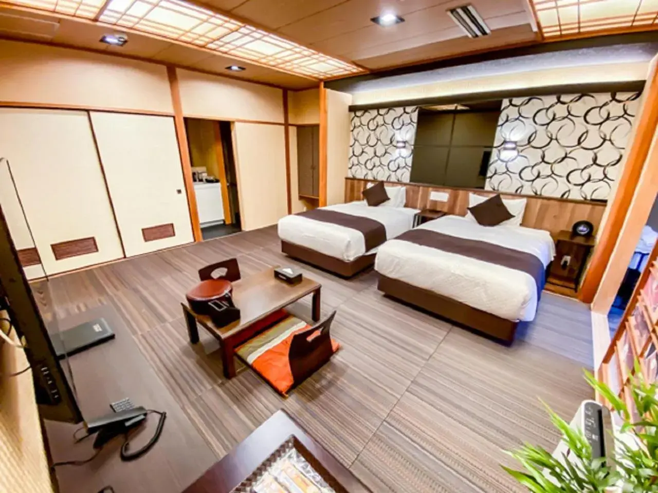 Photo of the whole room, Bed in LiVEMAX RESORT Okudogo Photo of the whole room, Bed in LiVEMAX RESORT Okudogo