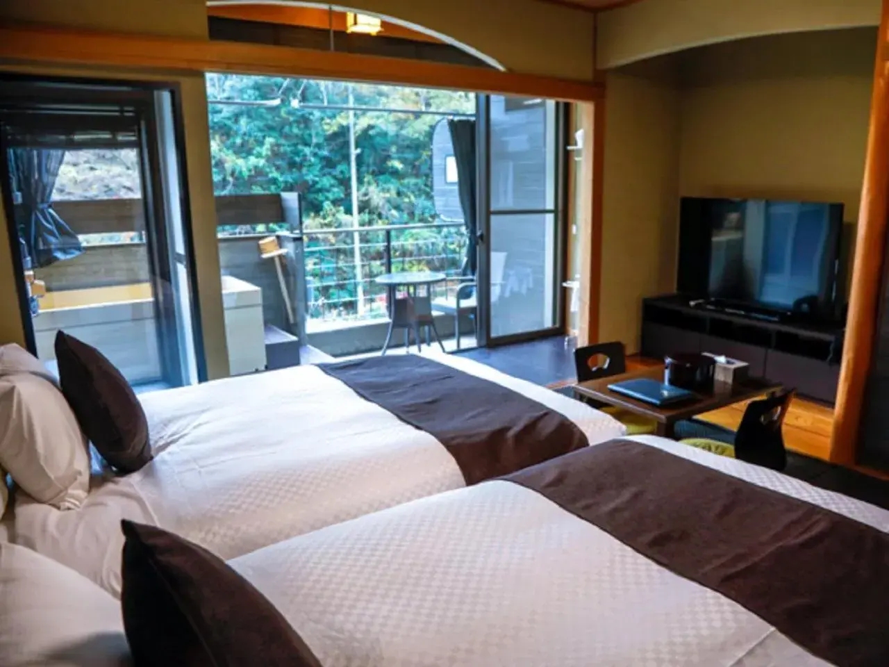 Photo of the whole room, Bed in LiVEMAX RESORT Okudogo Photo of the whole room, Bed in LiVEMAX RESORT Okudogo