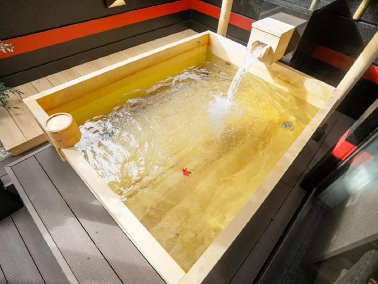 Open Air Bath in LiVEMAX RESORT Okudogo