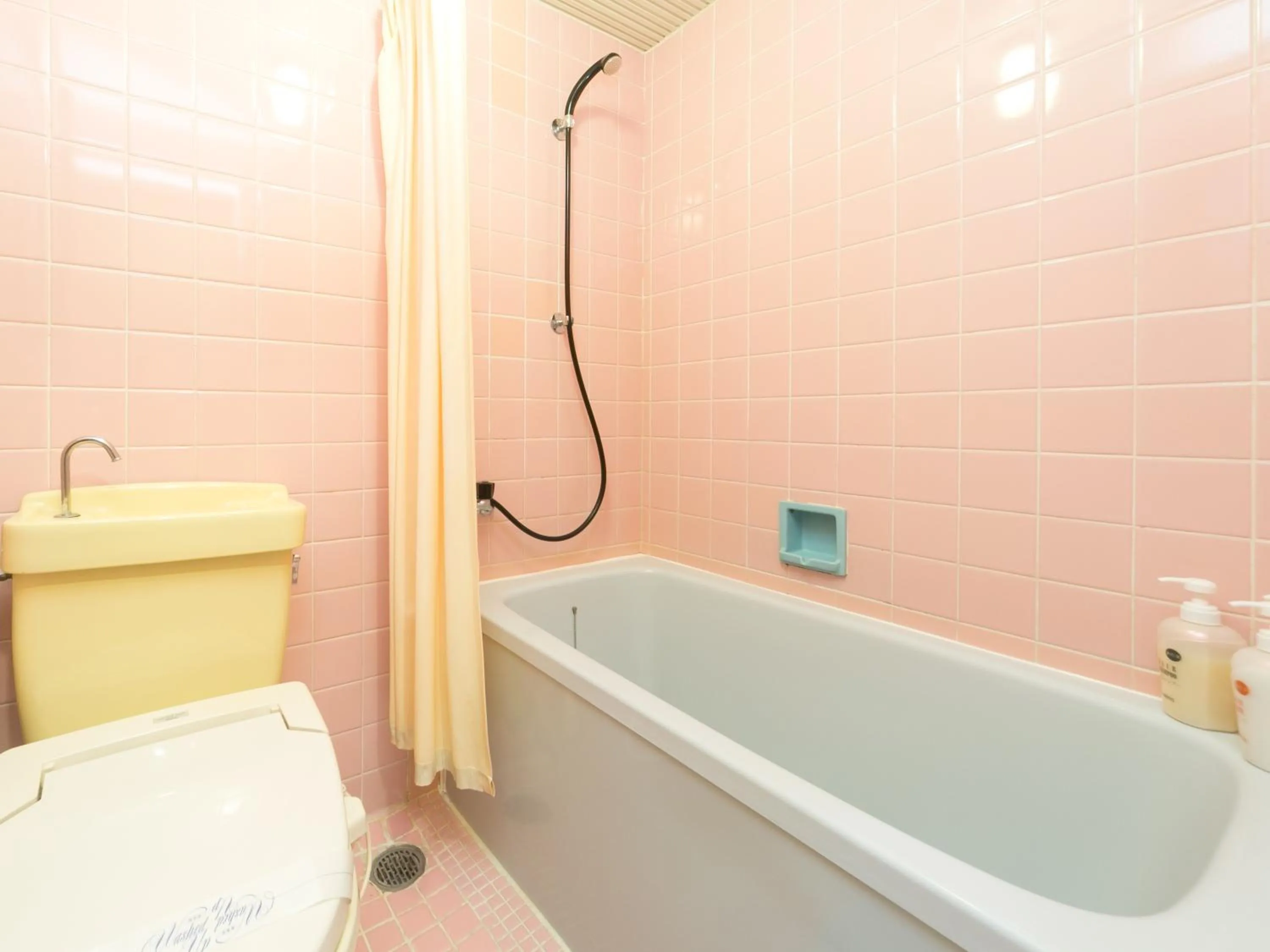 Shower in Riverside Hotel Shoei