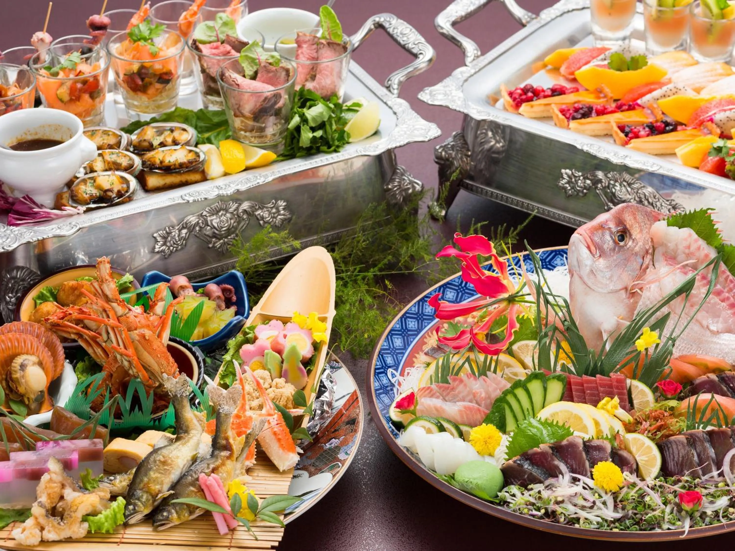 Dinner in Riverside Hotel Shoei