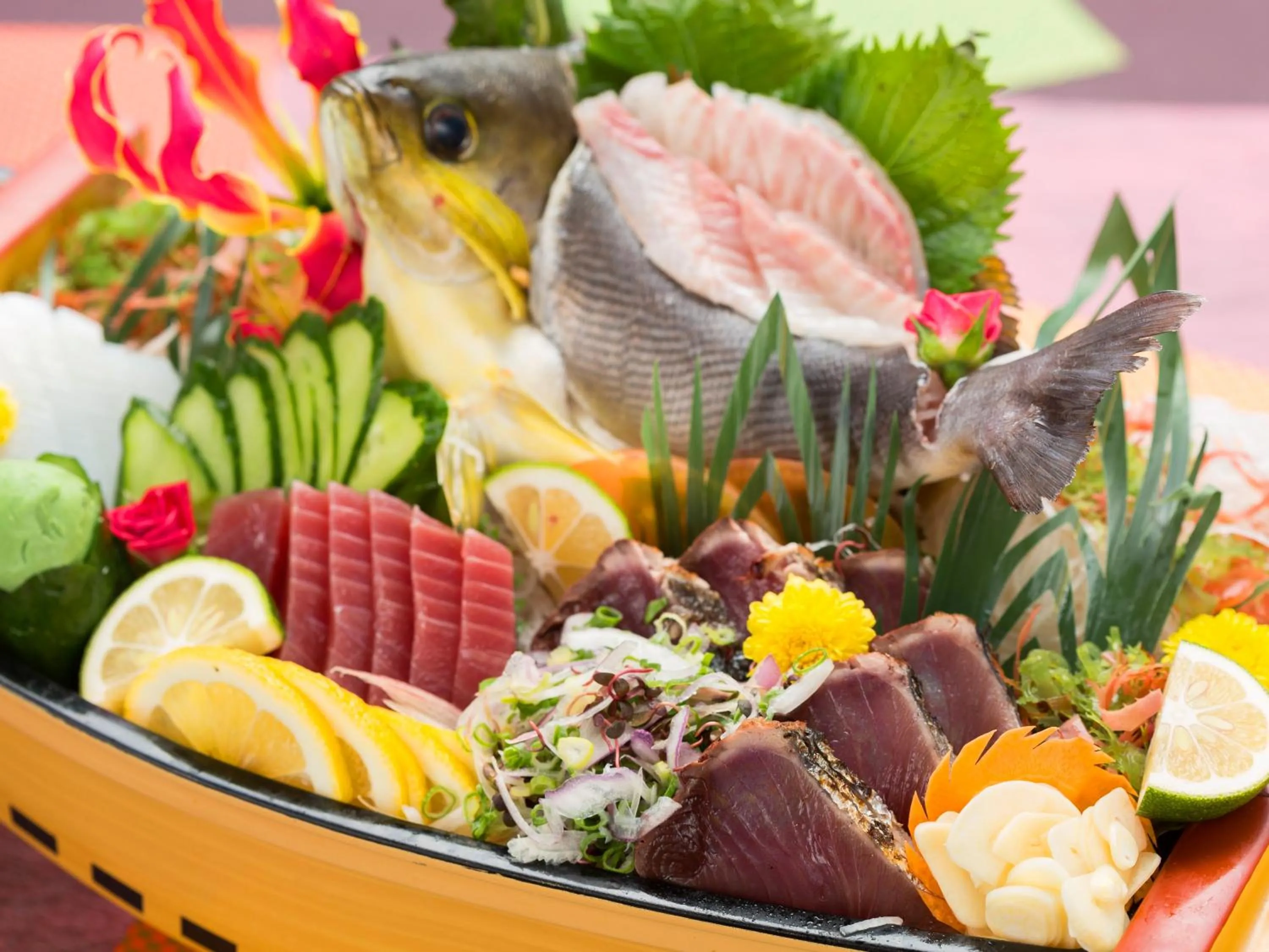 Food close-up in Riverside Hotel Shoei